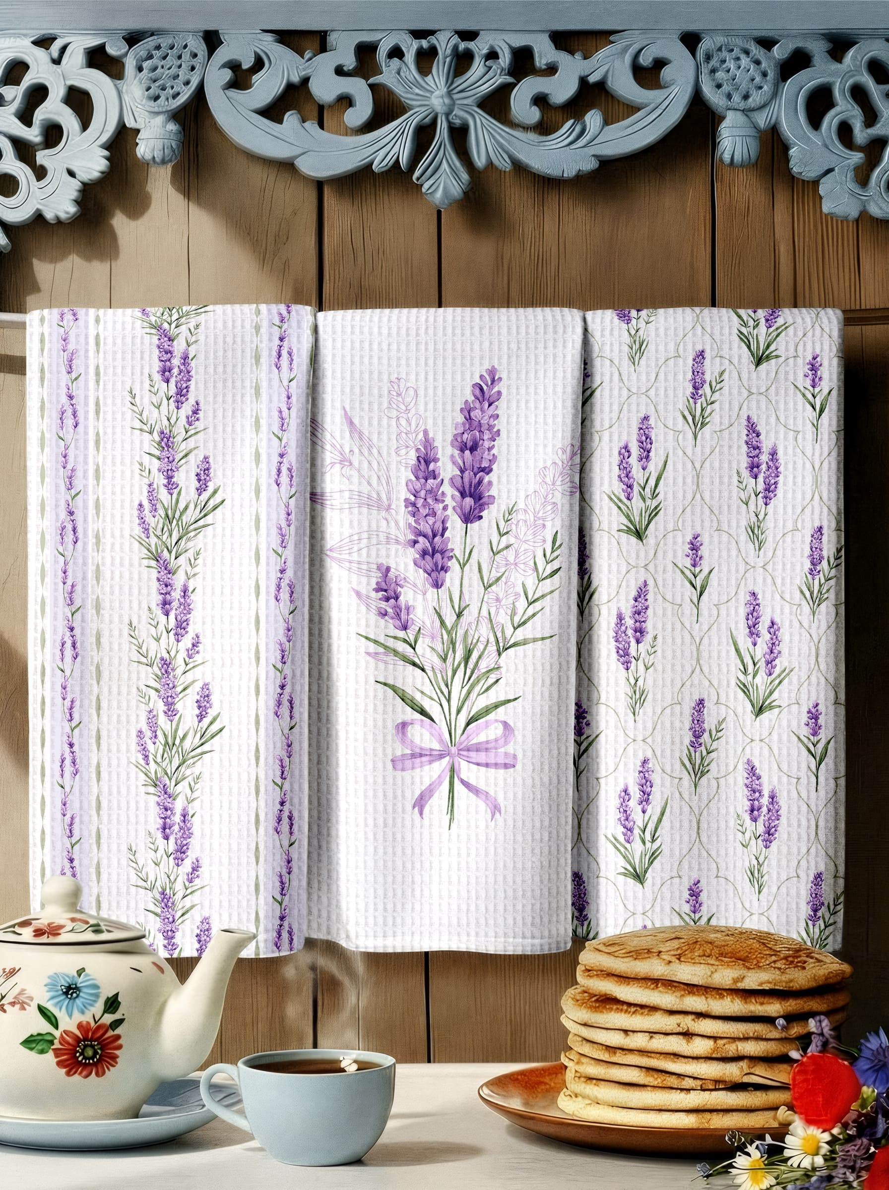 Комплект полотенец Унисон Лаванда 0