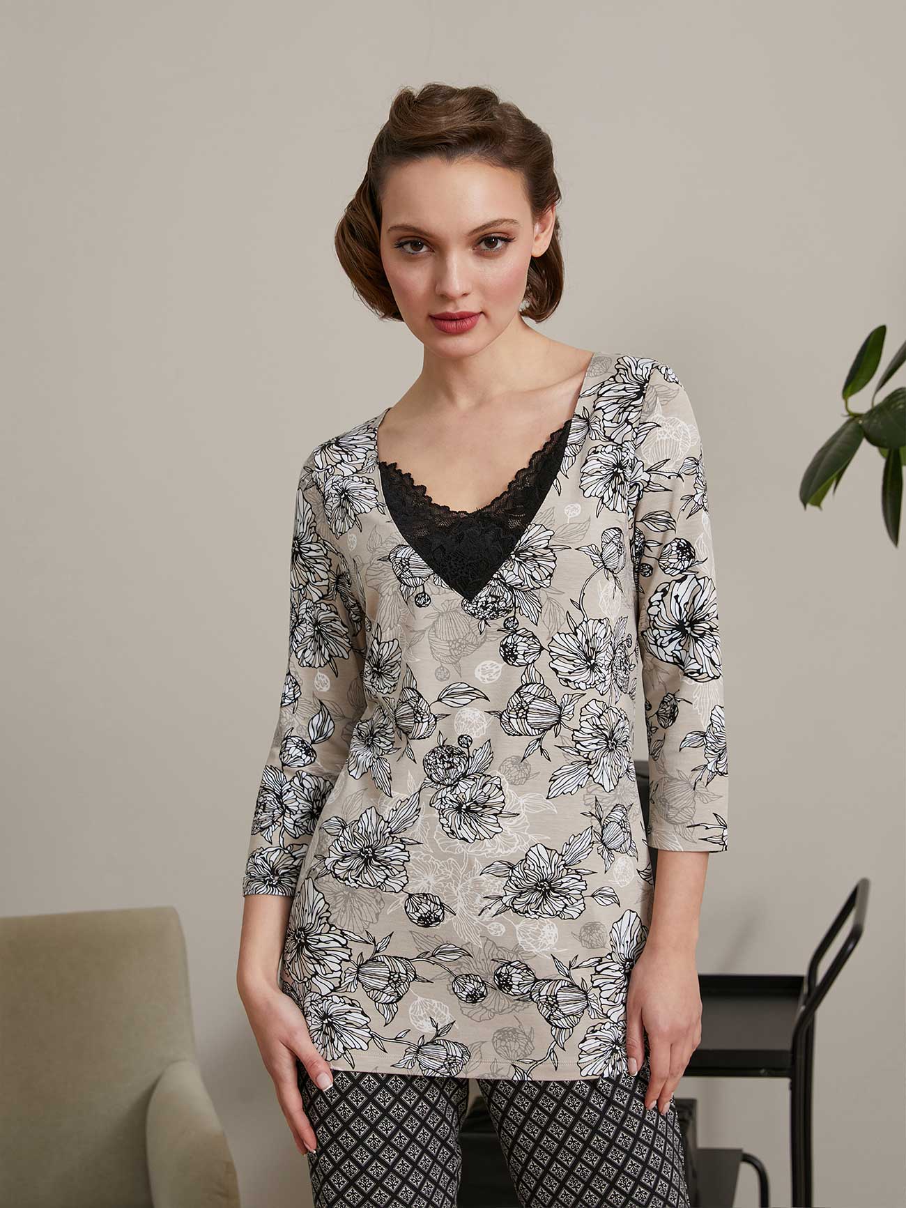 Комплект Mademoiselle Juju Орнамент Цветы, Mia Cara 1