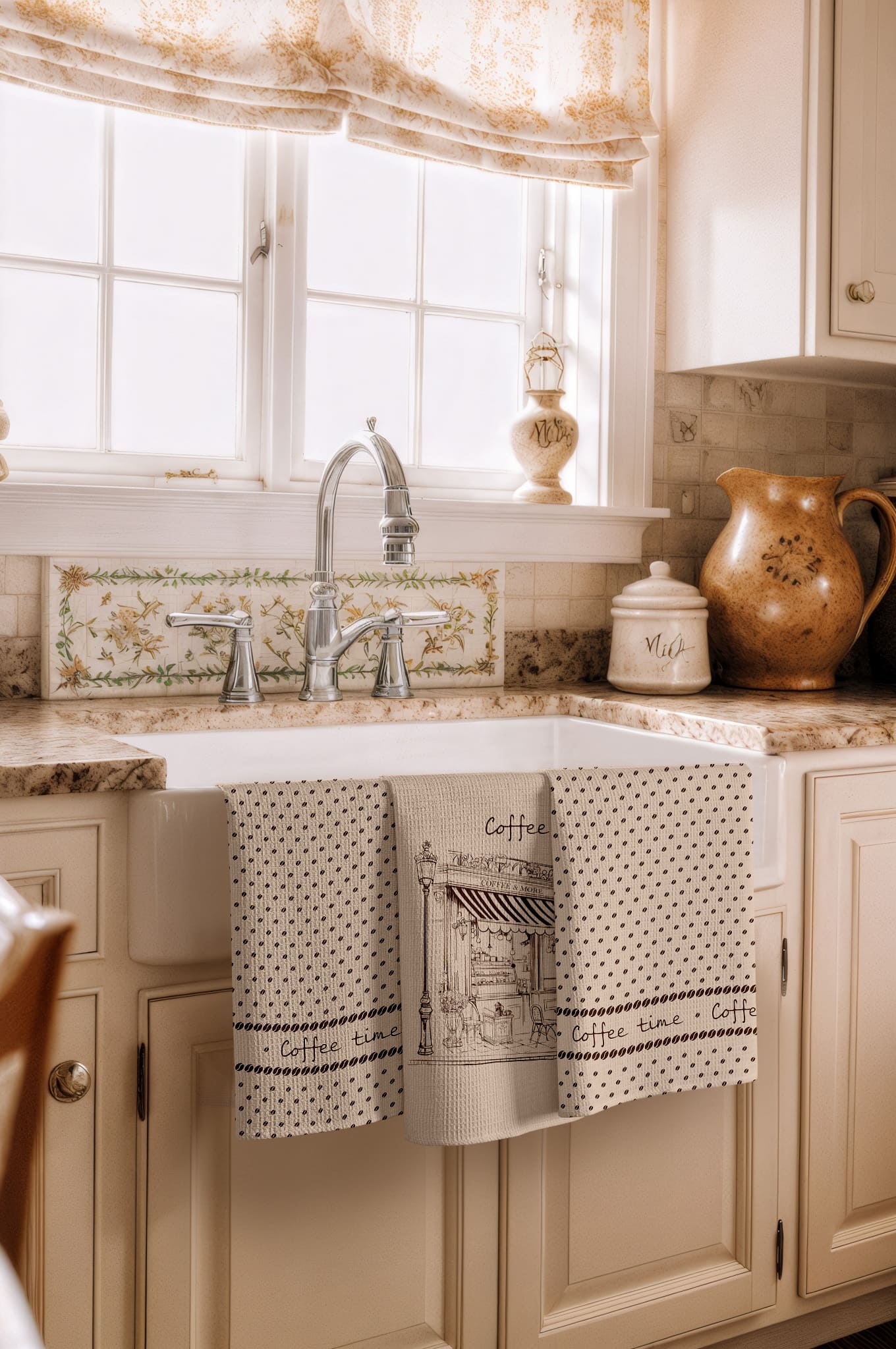 Комплект полотенец Mia Cara Парижское кафе 0