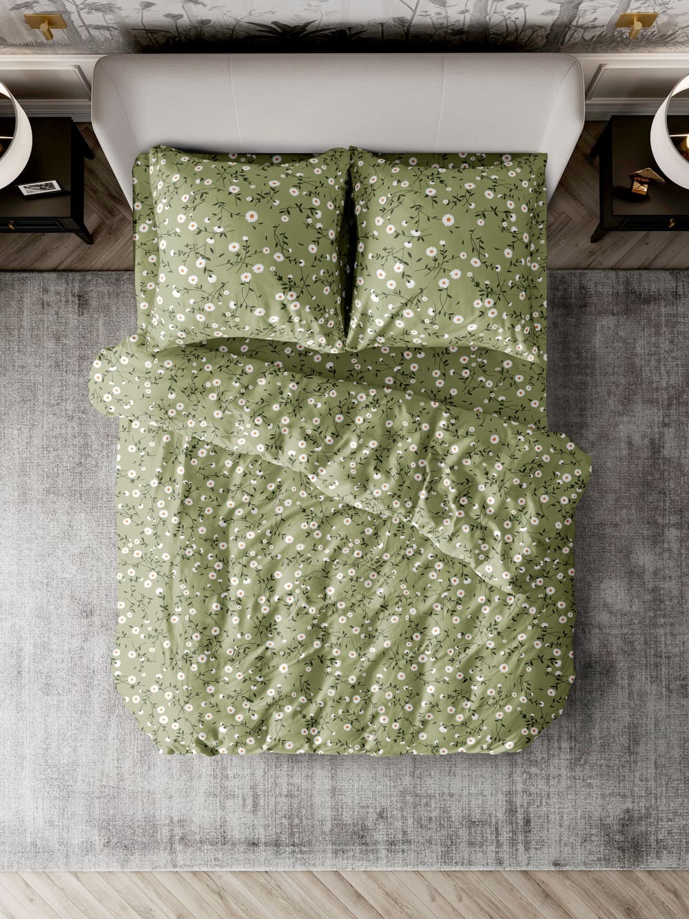 Постельное бельё Mia Cara Ромашки 0