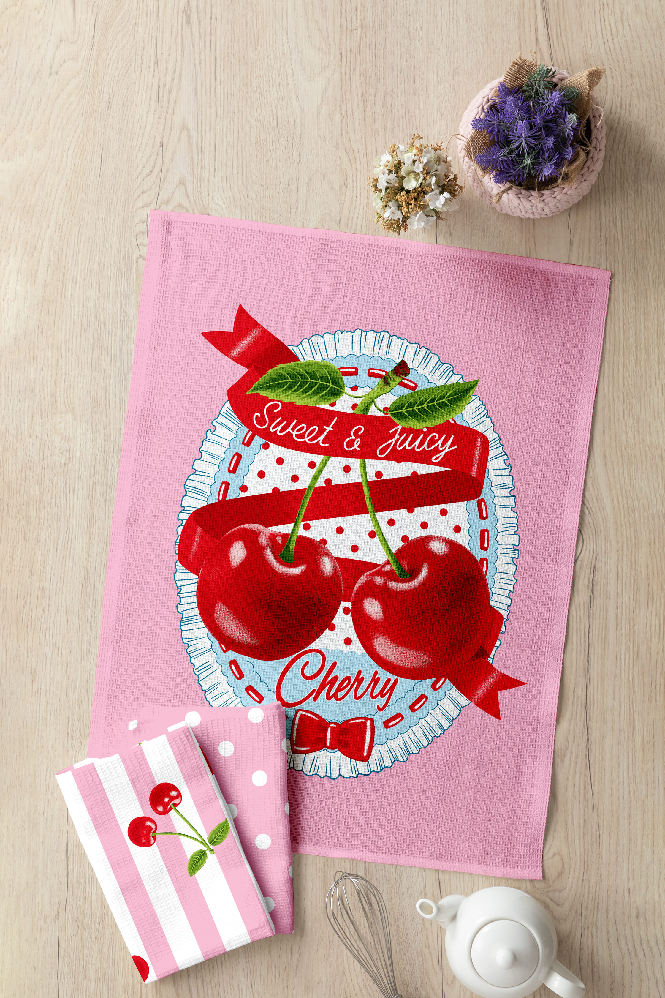 Комплект полотенец Mia Cara Сладкая вишня 5