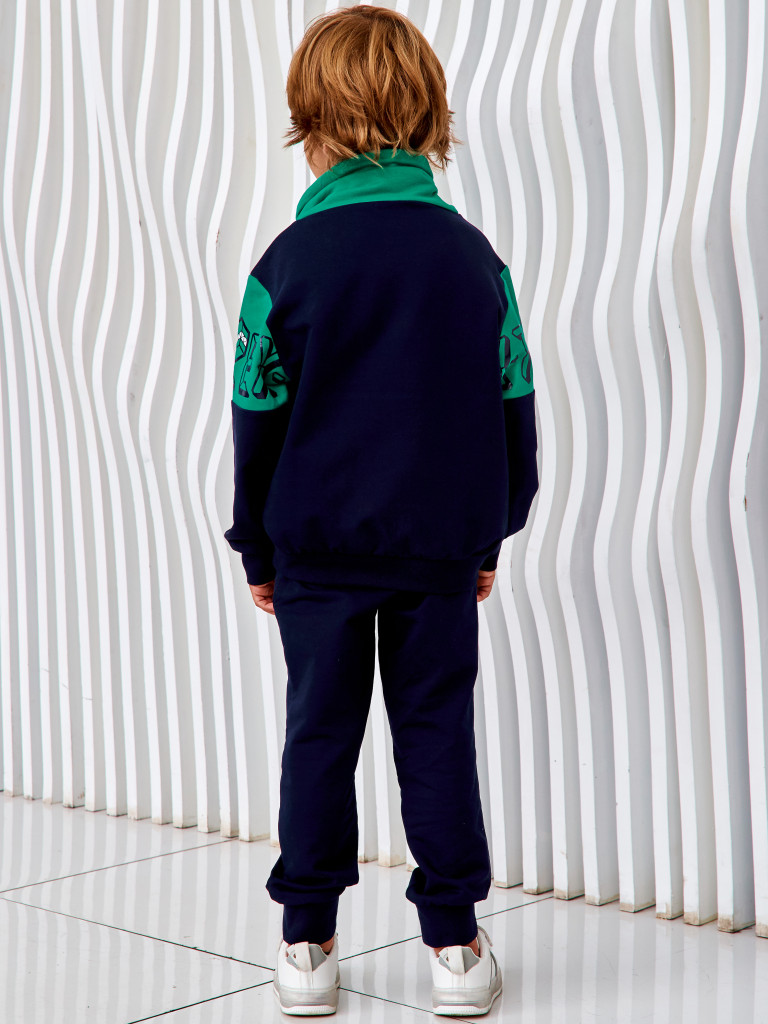 Худи с воротником-хомут "ROBOREX", темно-синий, Juno 2