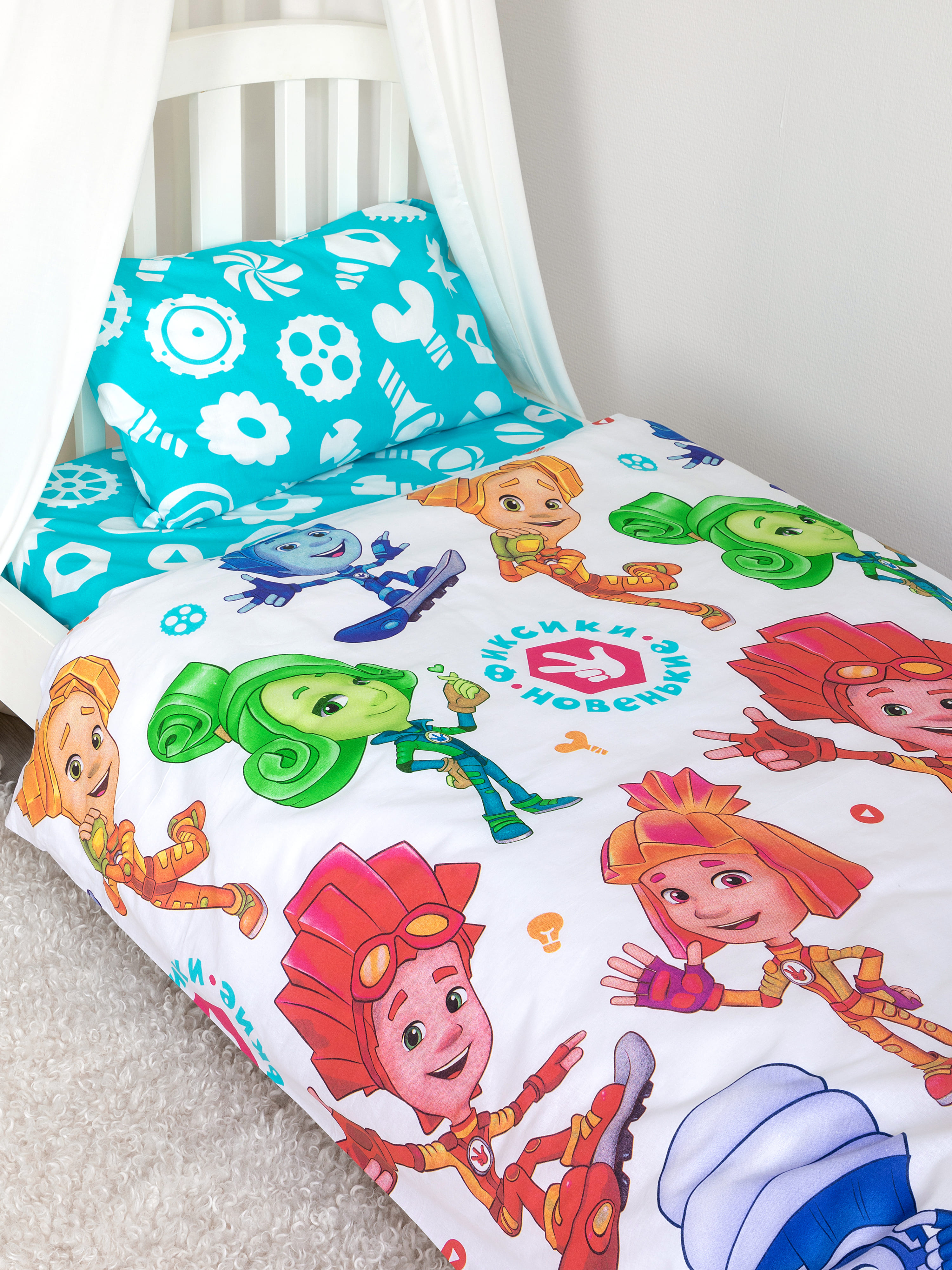 Постельное белье Маленькие механики 2