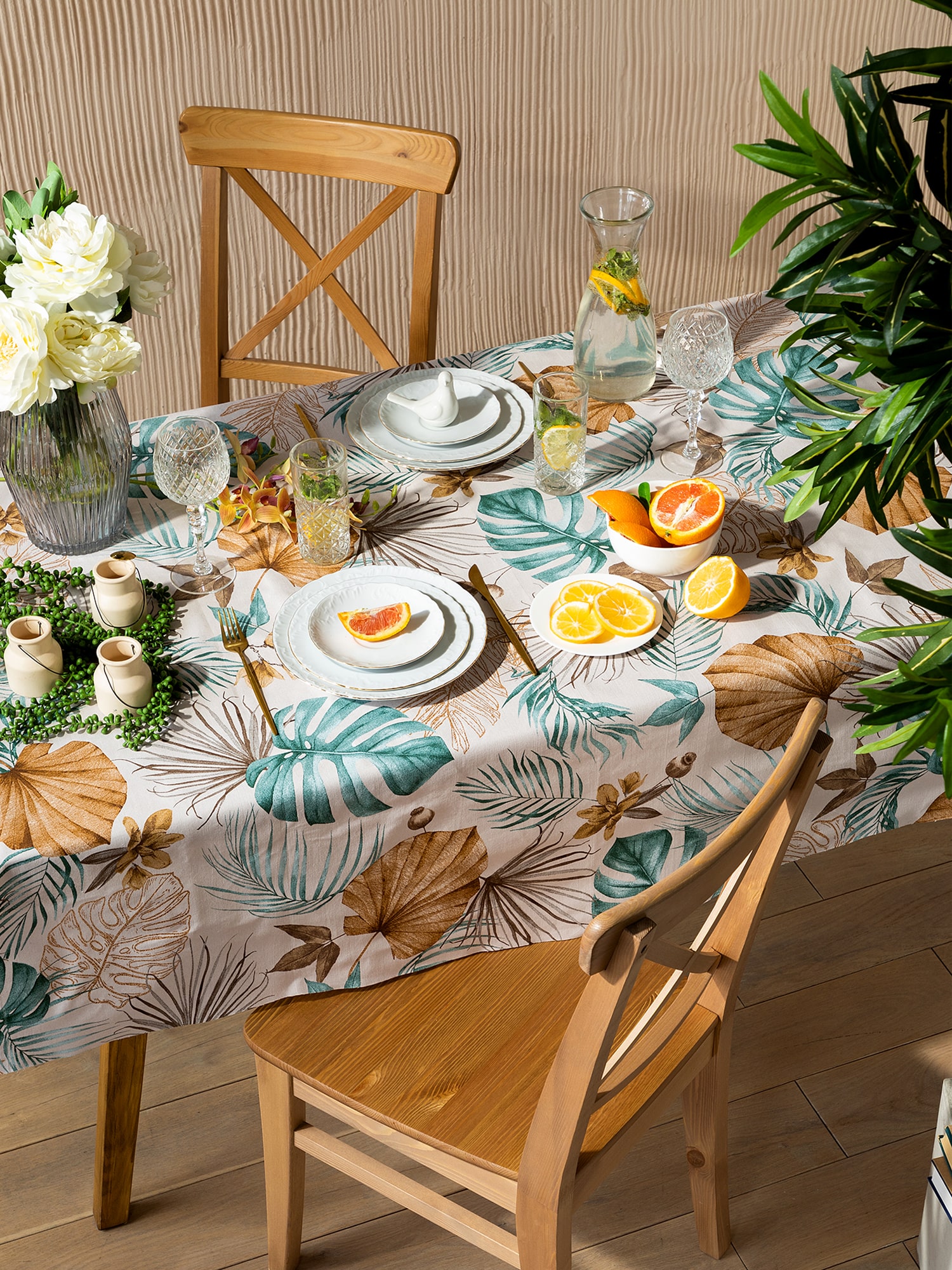 Скатерть Mia Cara Tropical palm 1