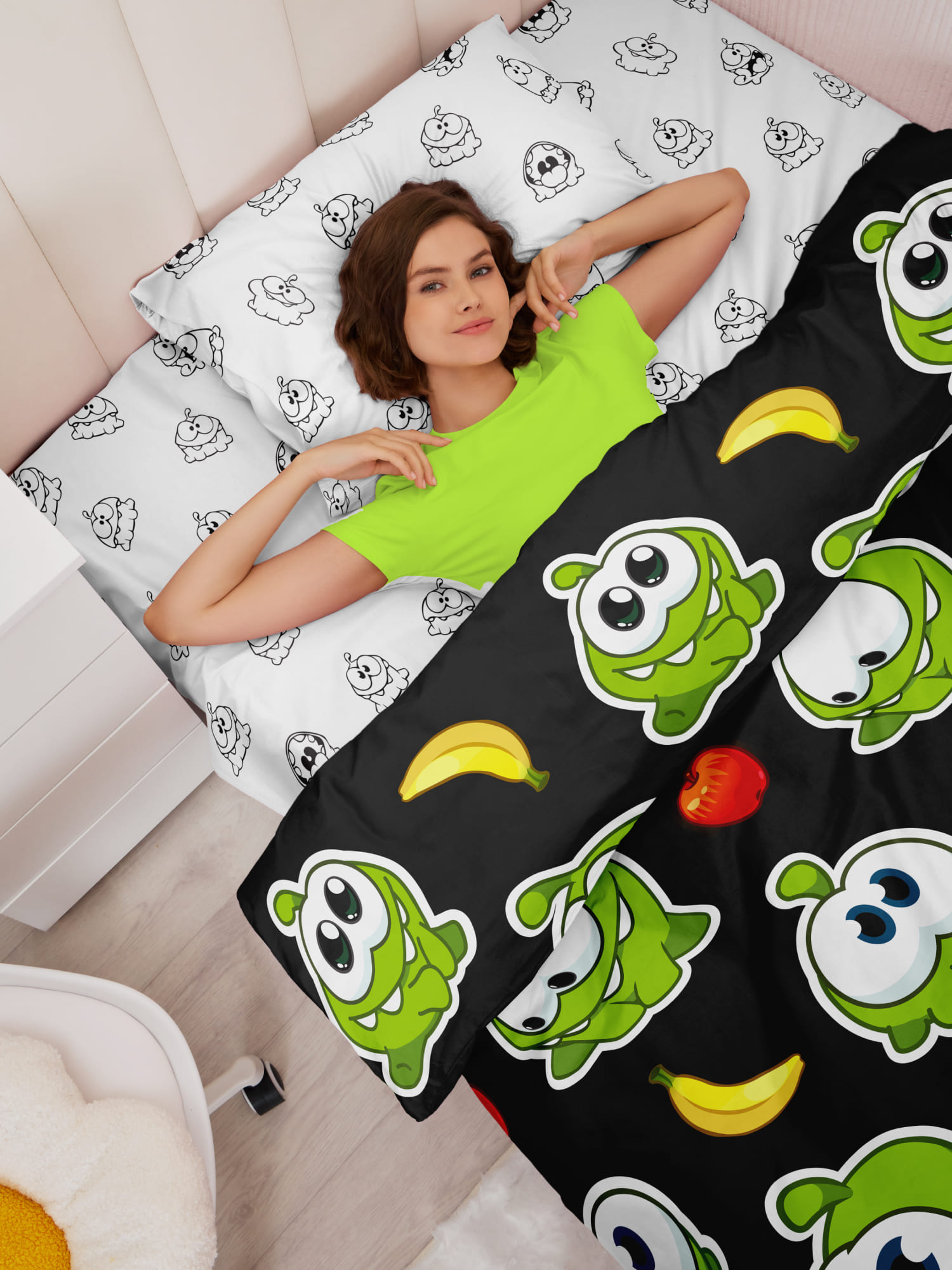 Постельное бельё, Crazy Getup, Монстрик Ам Ням 4