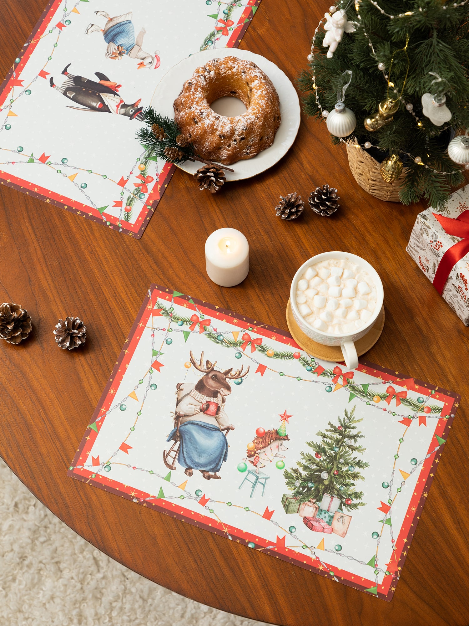 Комплект плейсматов Mia Cara Лесные друзья 1