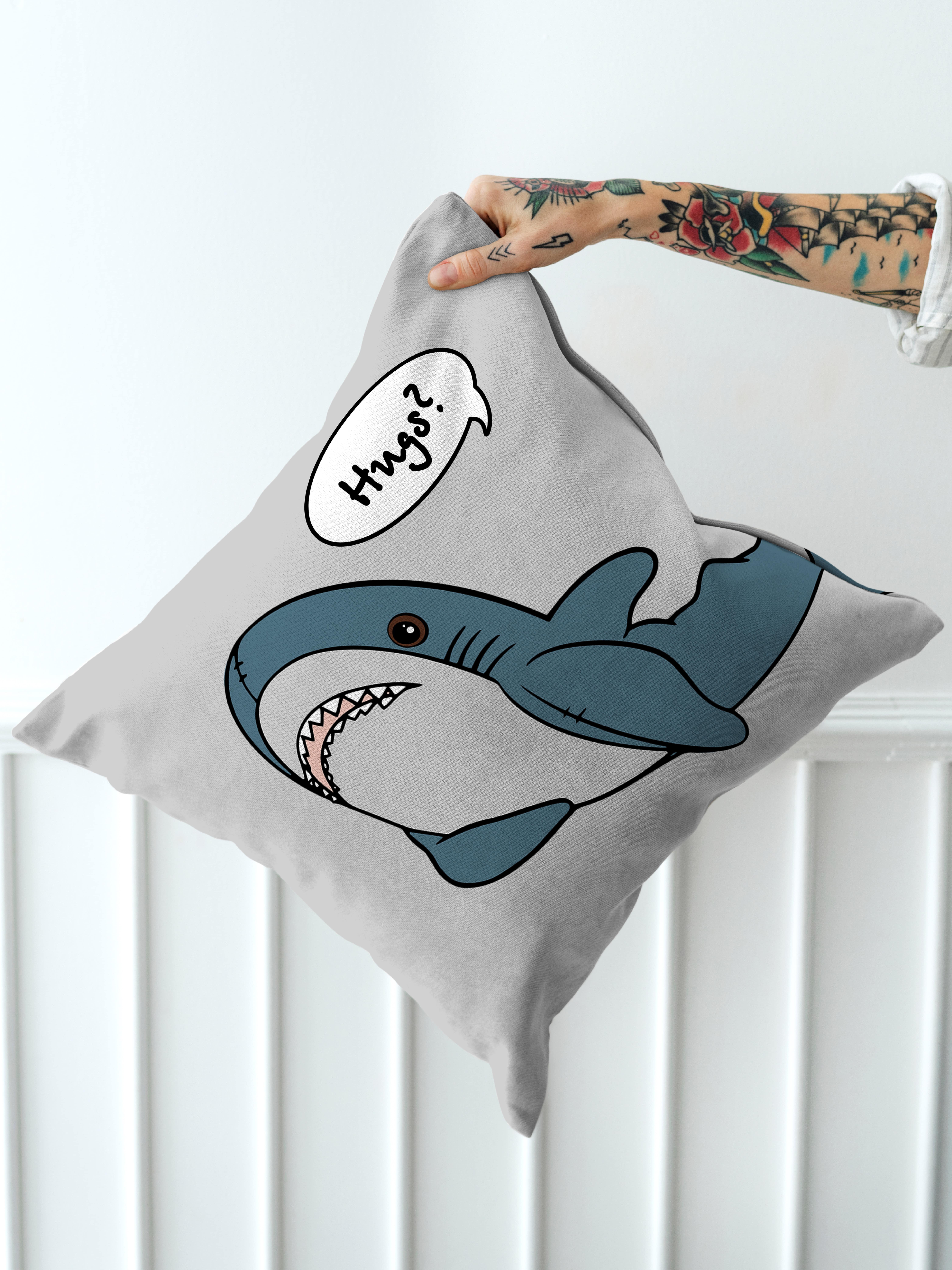 Подушка декоративная Crazy Getup Plush shark 0