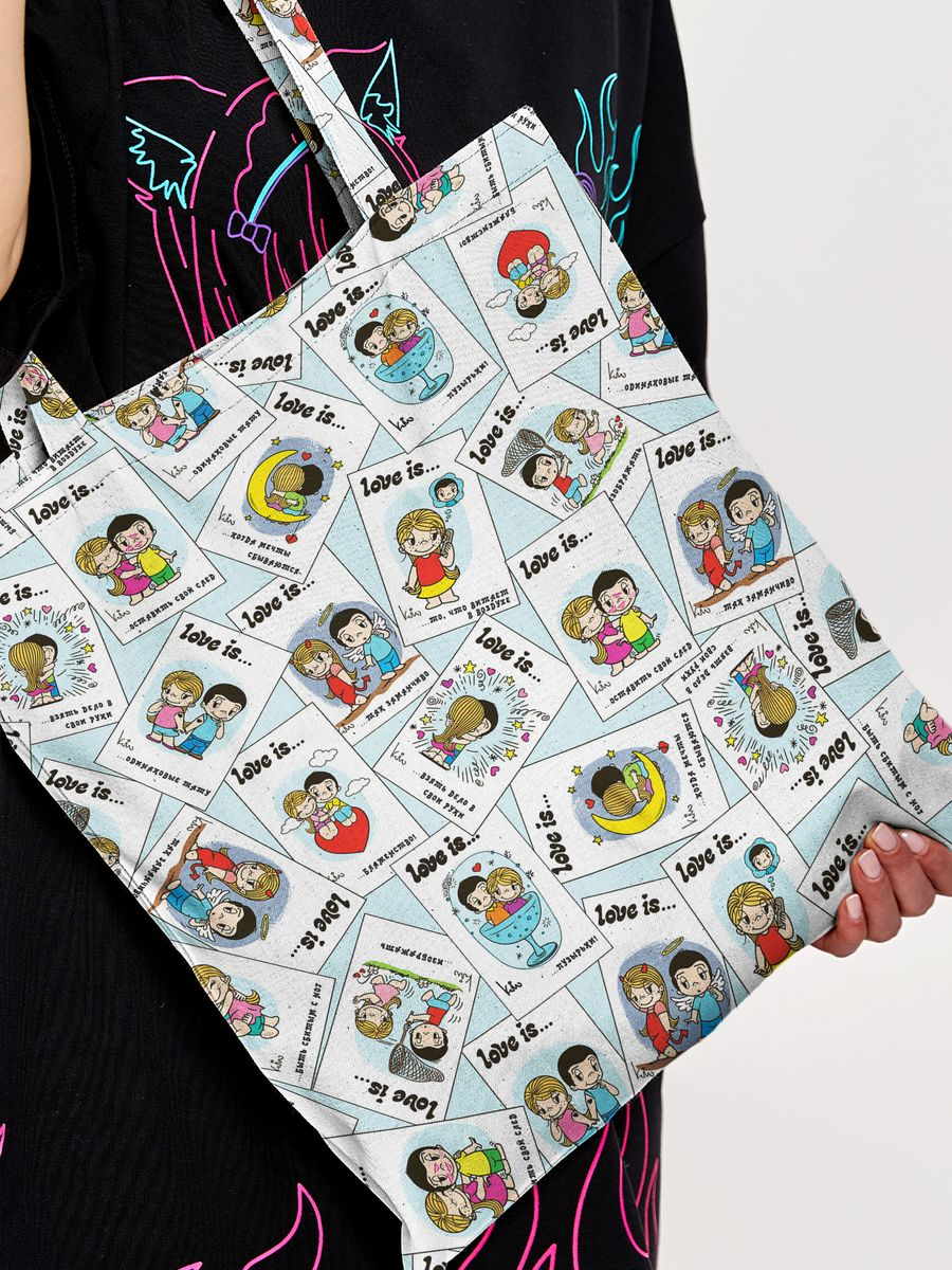 Сумка-шопер Непоседа Love is 1