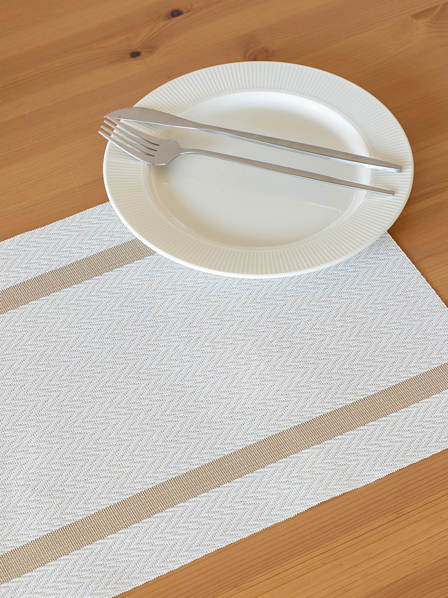 Комплект плейсматов плетеных "Унисон" White gold 45х30 (4 шт.) 1