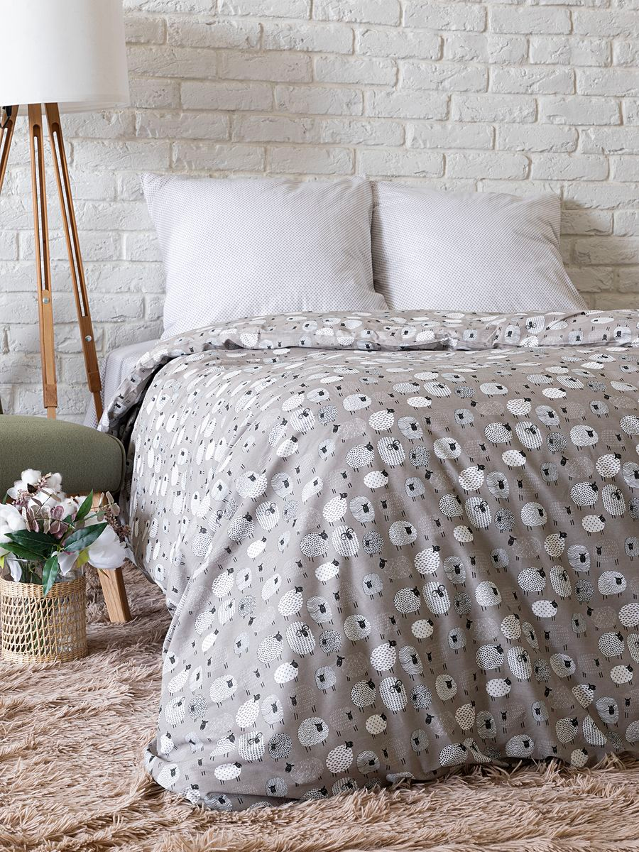 Постельное бельё Унисон Funny Lambs 1