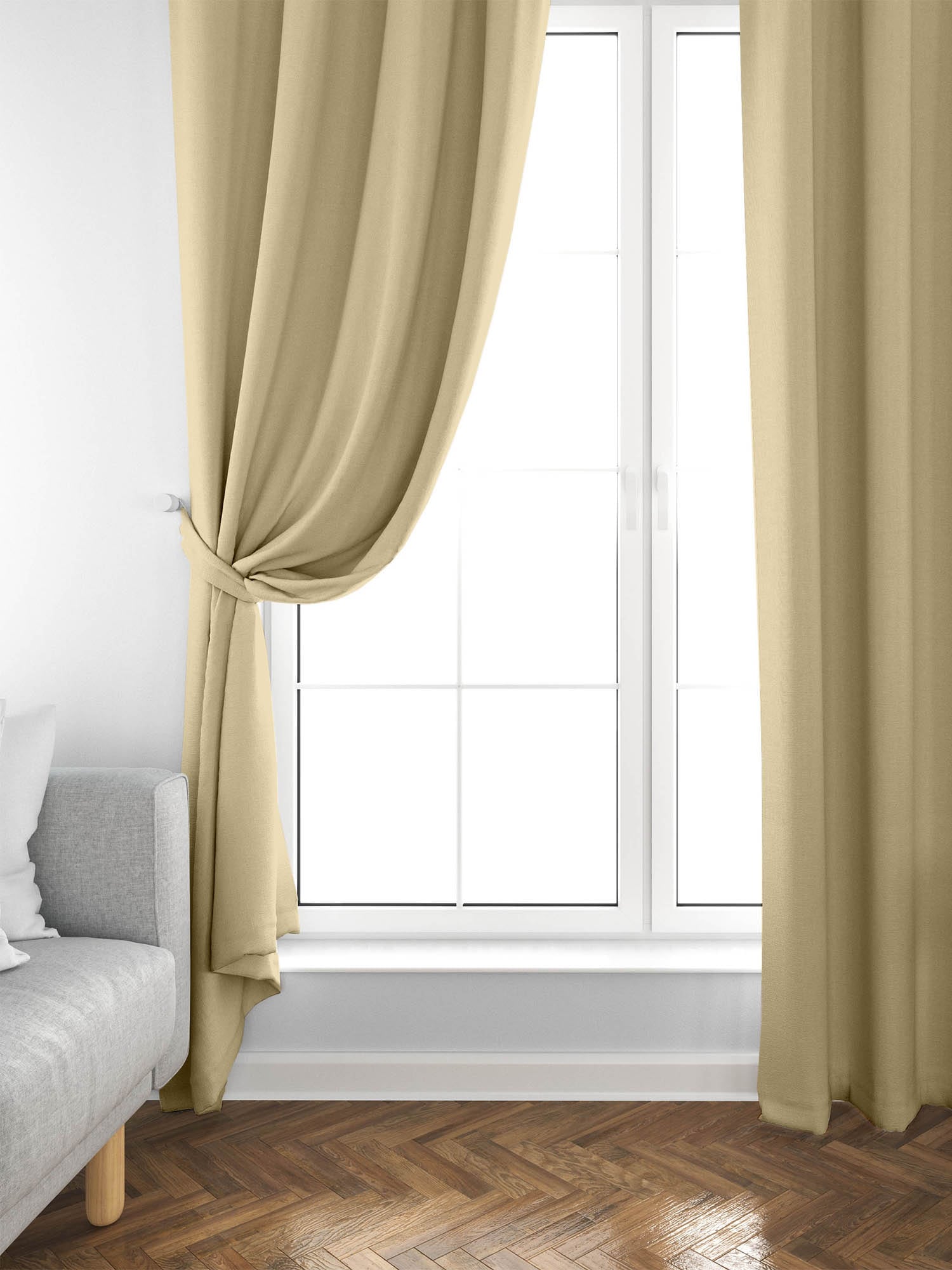 Комплект штор Унисон Gold beige 1