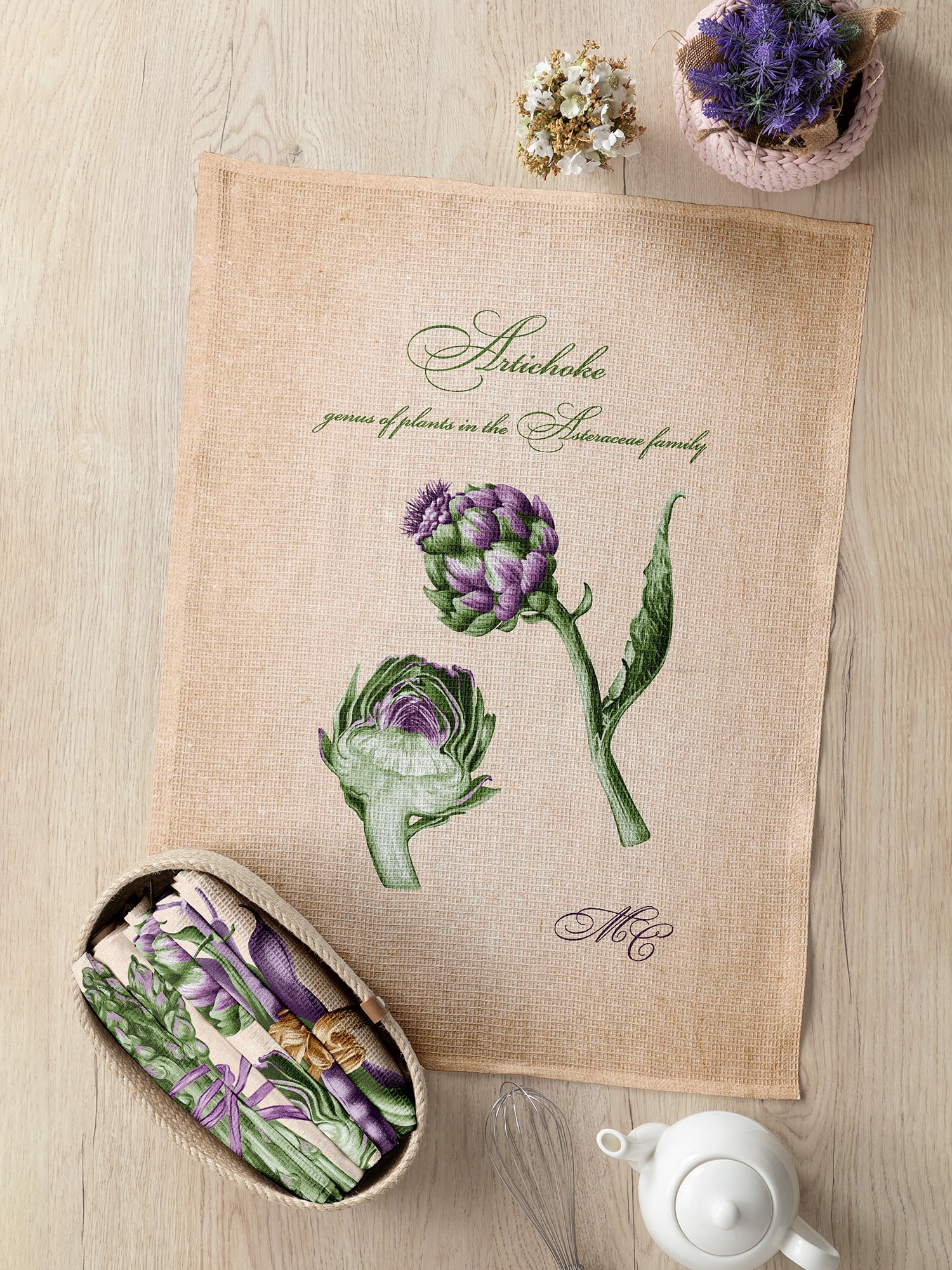 Комплект полотенец Mia Cara Asparagus 2