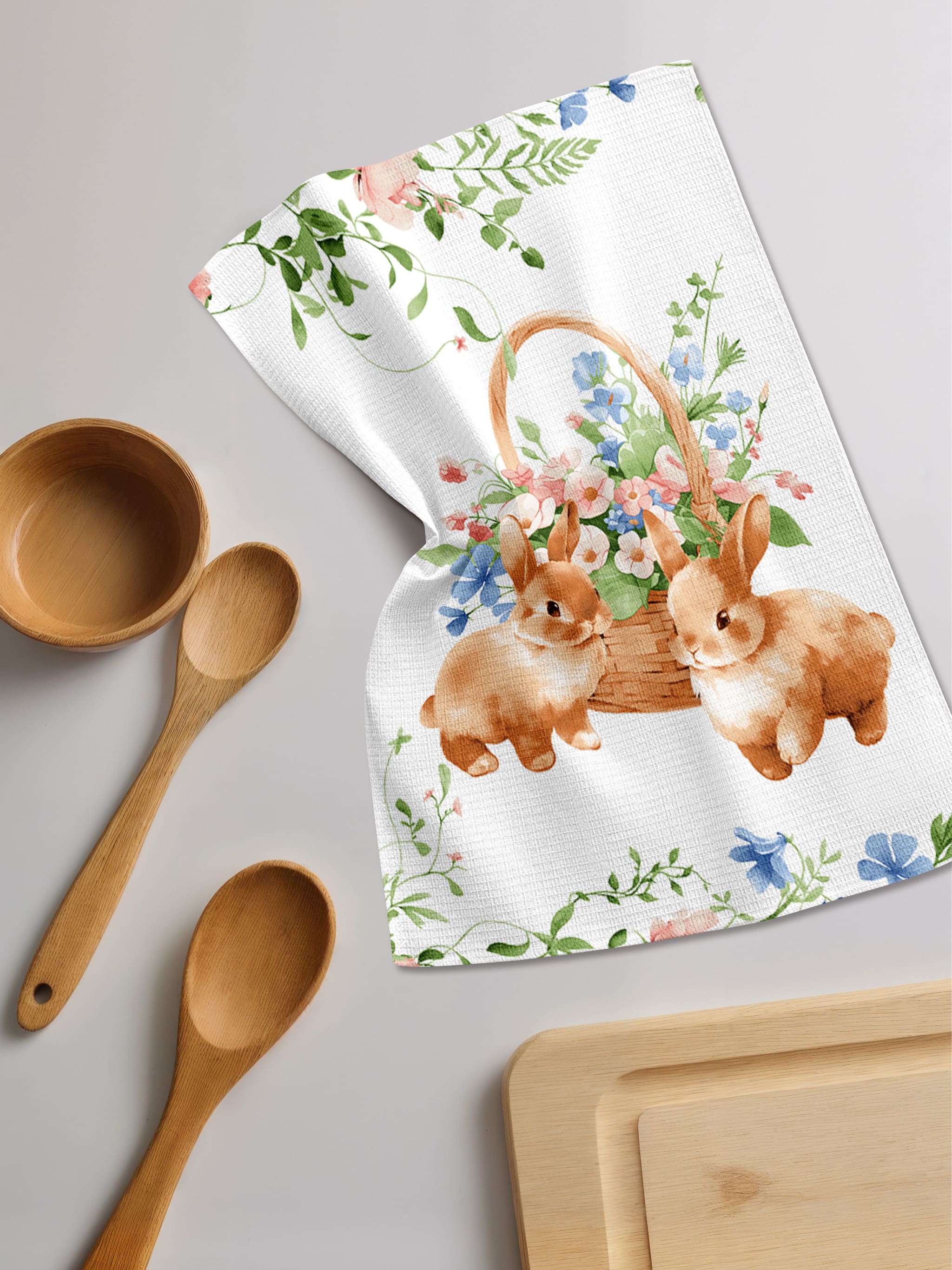 Комплект полотенец Унисон Милые кролики 4