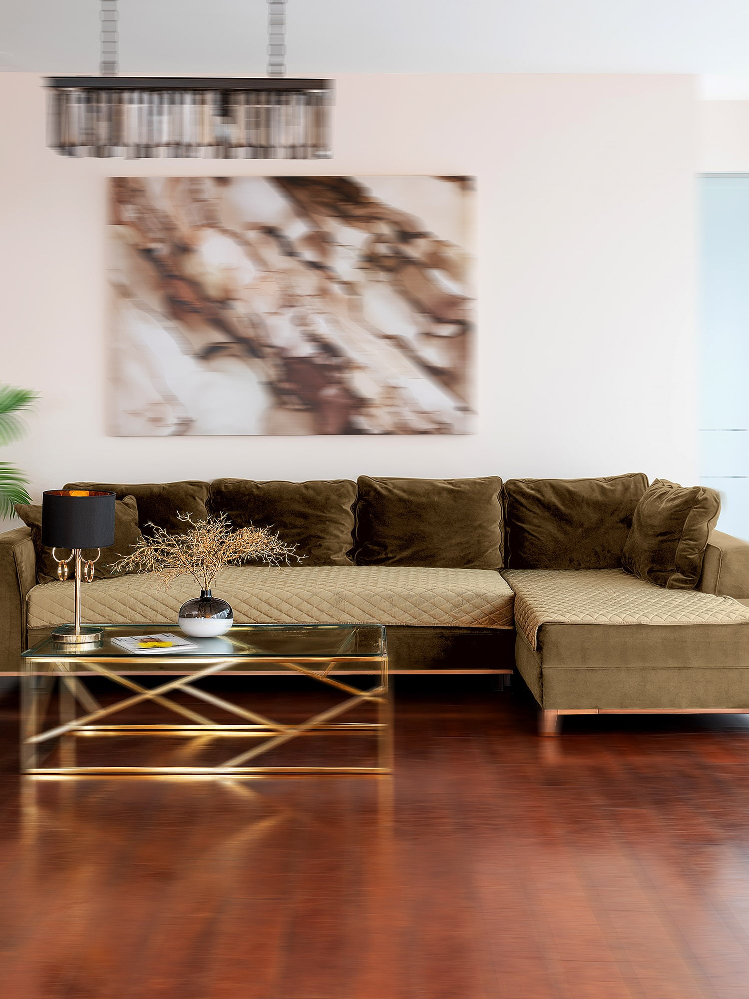 Комплект покрывал Унисон Gold beige 0