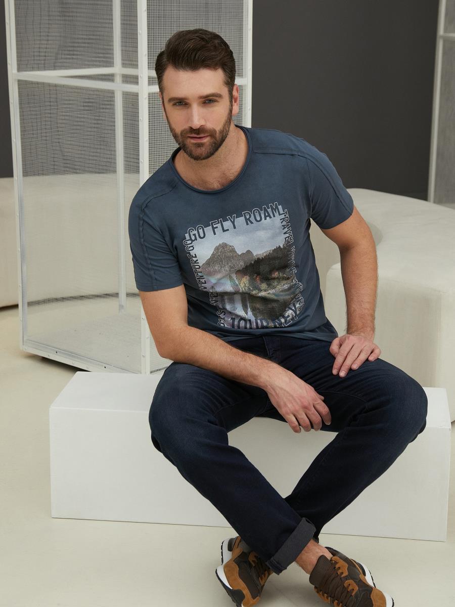 Футболка "Camping", графит, BeGood 3