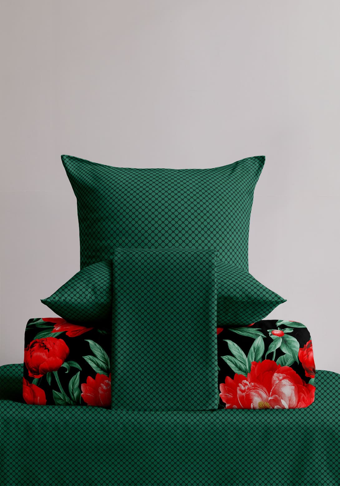 Постельное бельё Флоранс Алые пионы 2