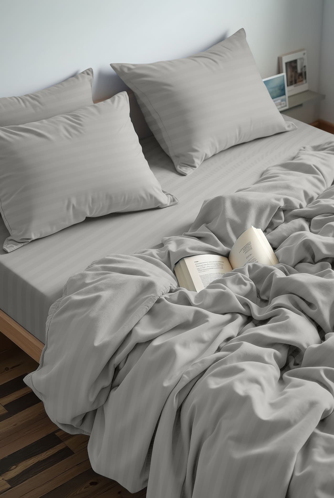 Постельное бельё Флоранс Светло-серый 3