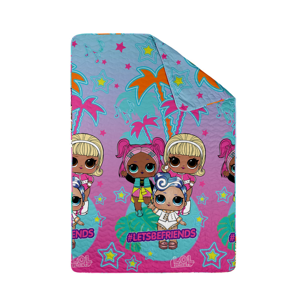 Покрывало стеганое "L.O.L. Surprise!", Куколки-подружки, Непоседа 1