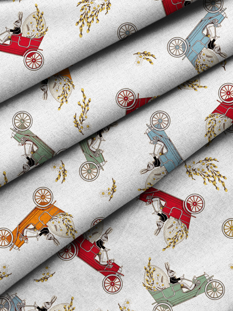 Скатерть-дорожка "Зайцы", Mia Cara 2