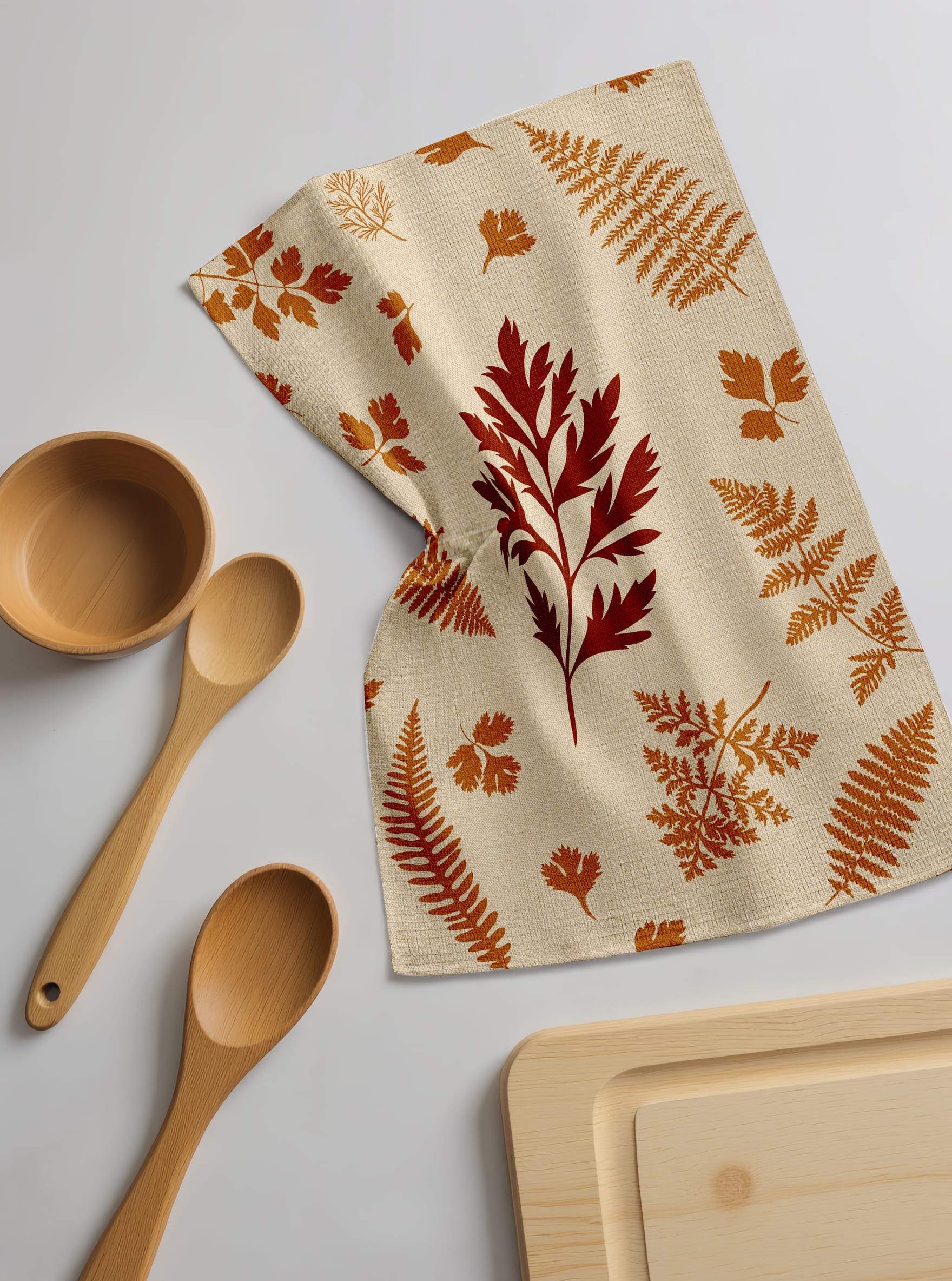 Комплект полотенец Унисон Симфония листьев 2