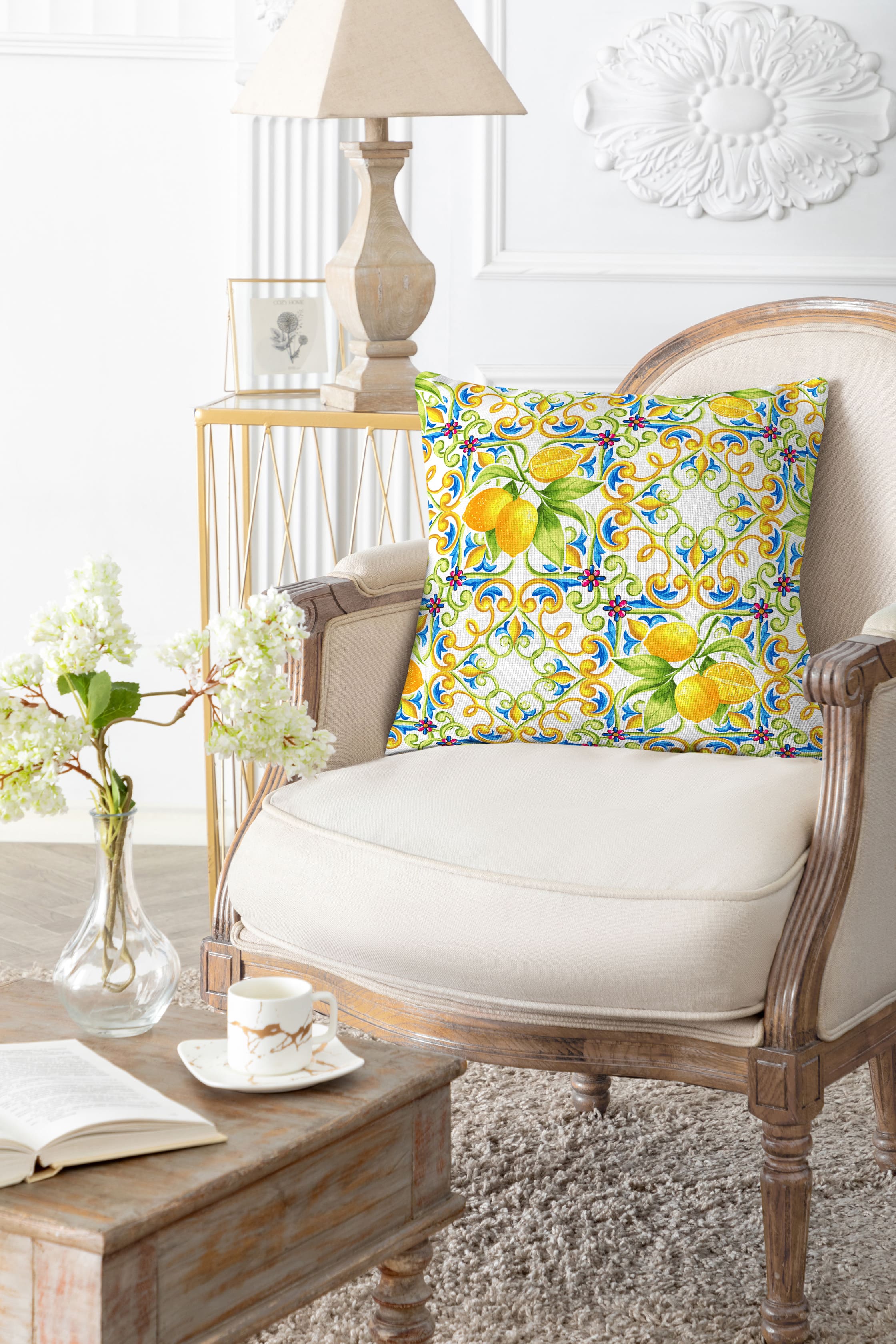 Подушка декоративная Mia Cara Лимонад 1