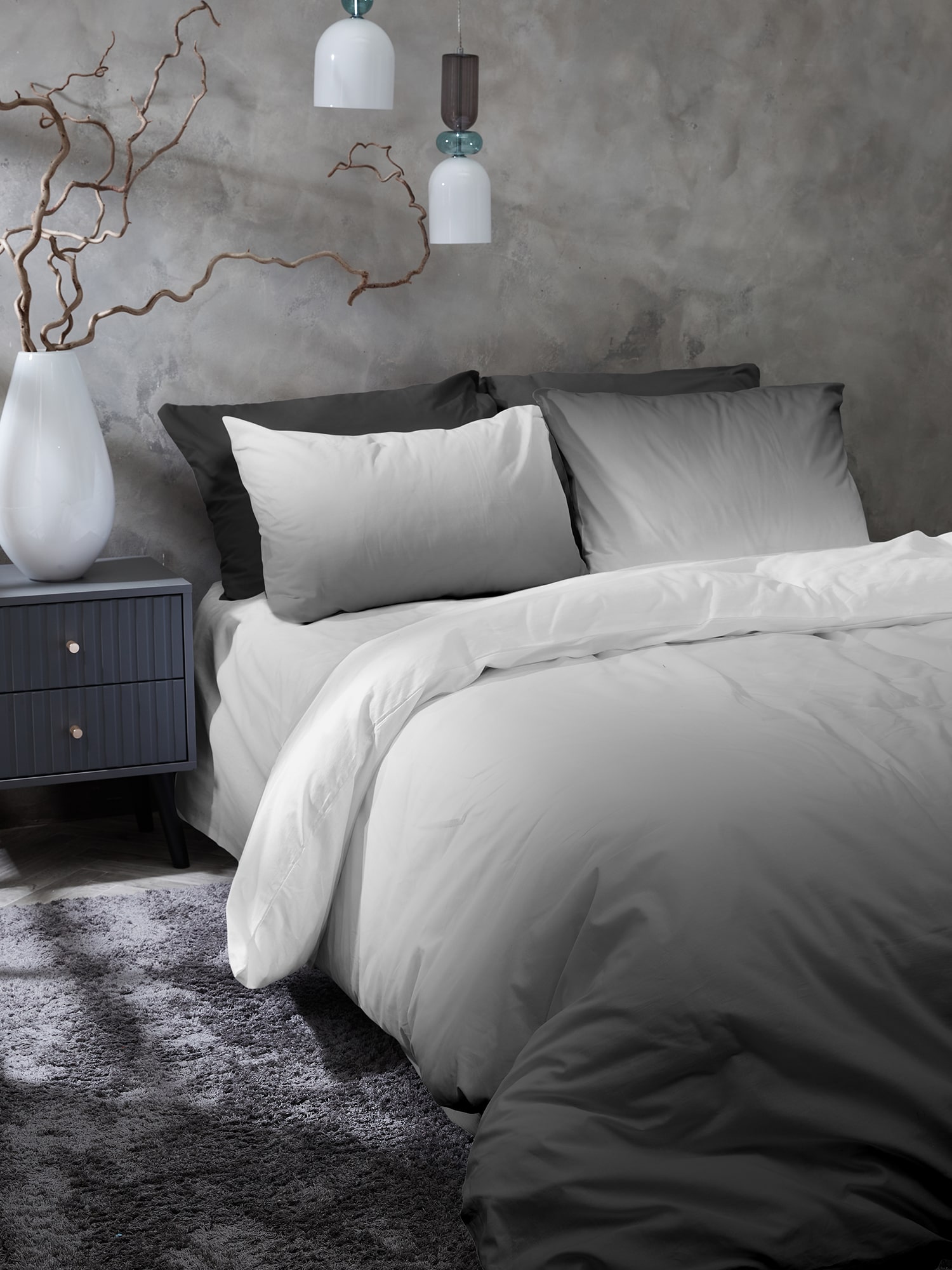 Постельное бельё Унисон Black and white 0