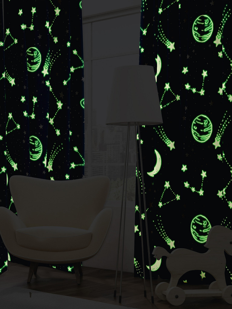 Комплект штор "Космос" Neon, Juno 2