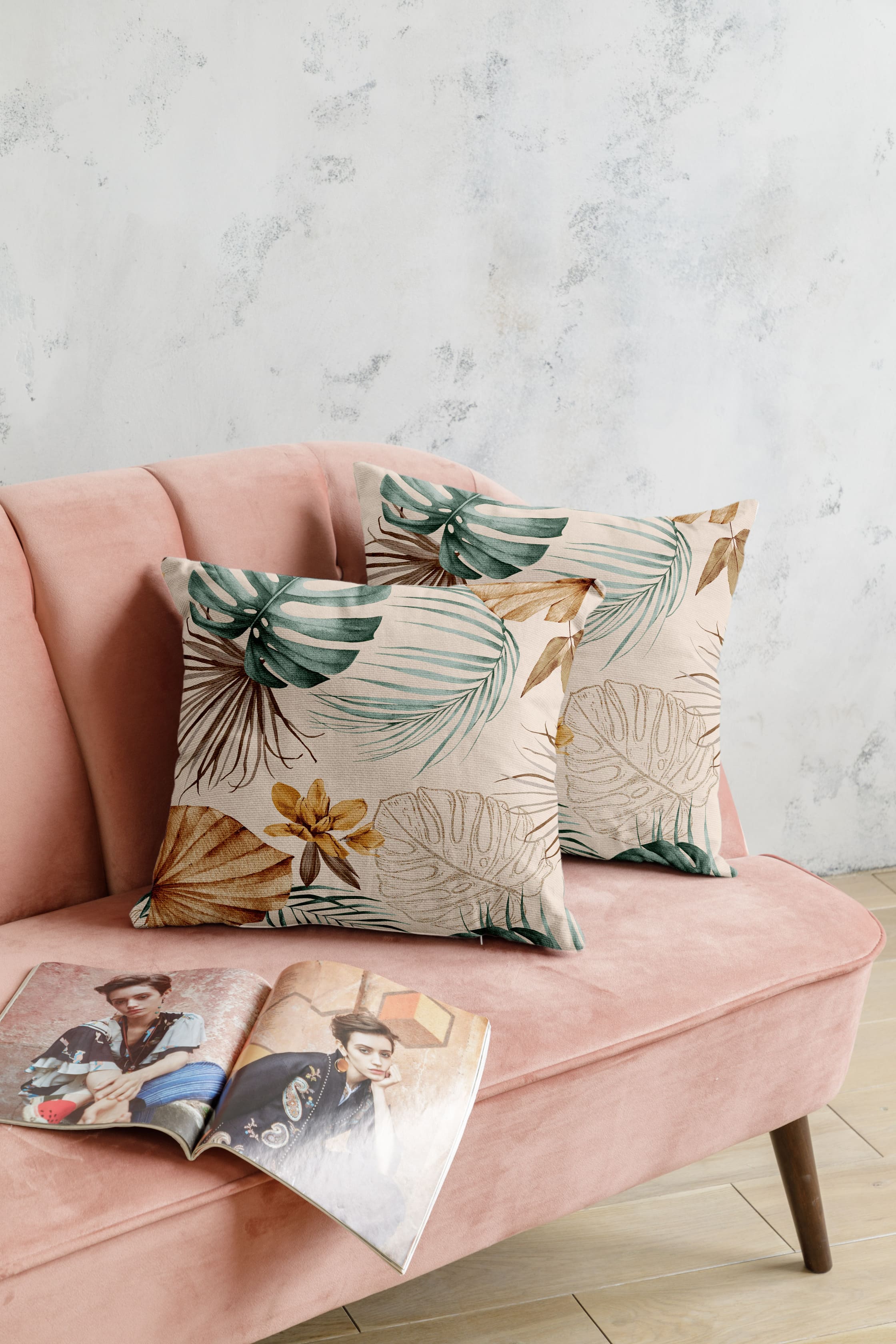 Наволочки декоративные Mia Cara Тропическая пальма 1