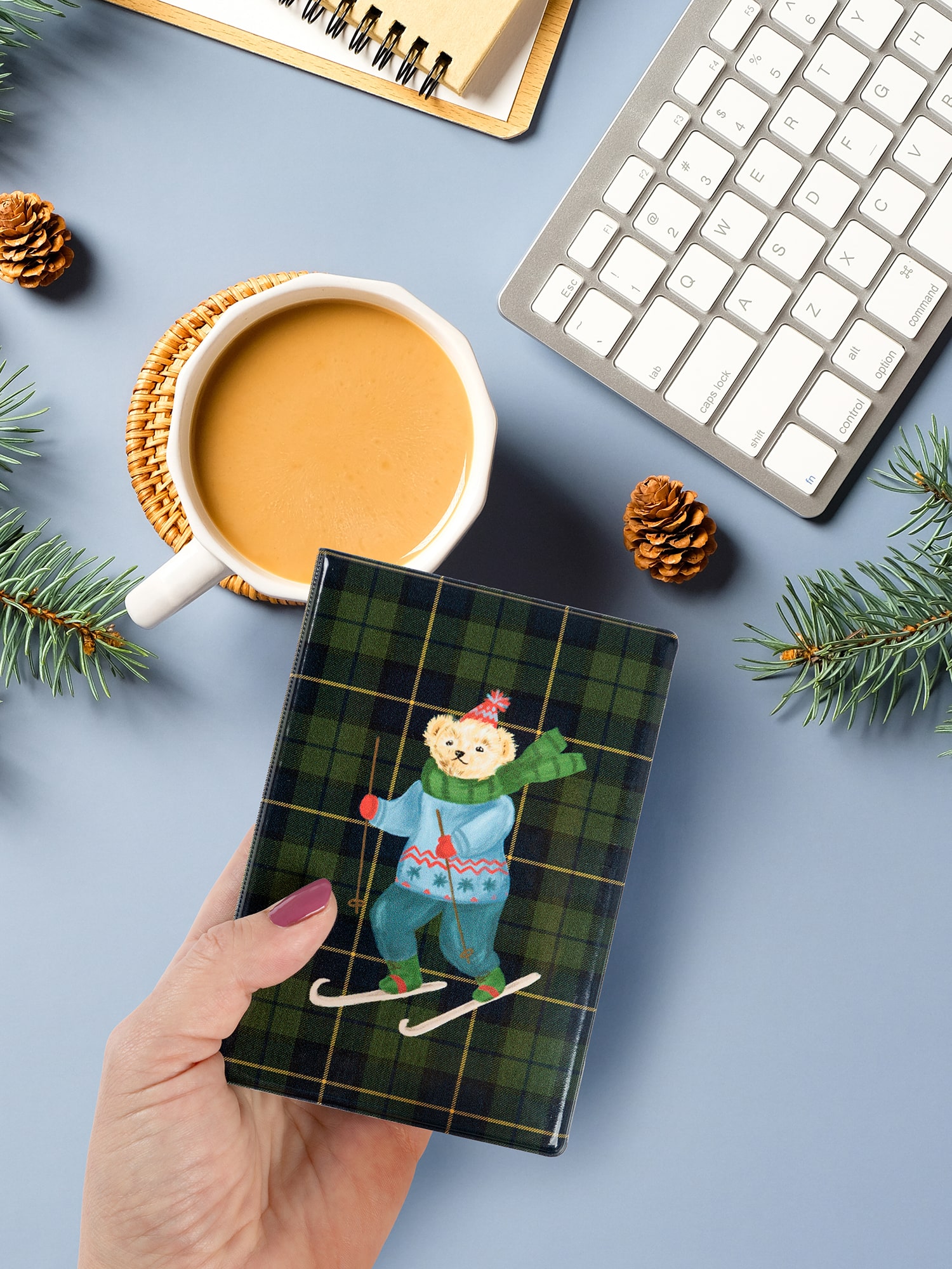 Обложка для паспорта "Mia Cara" Bear 1