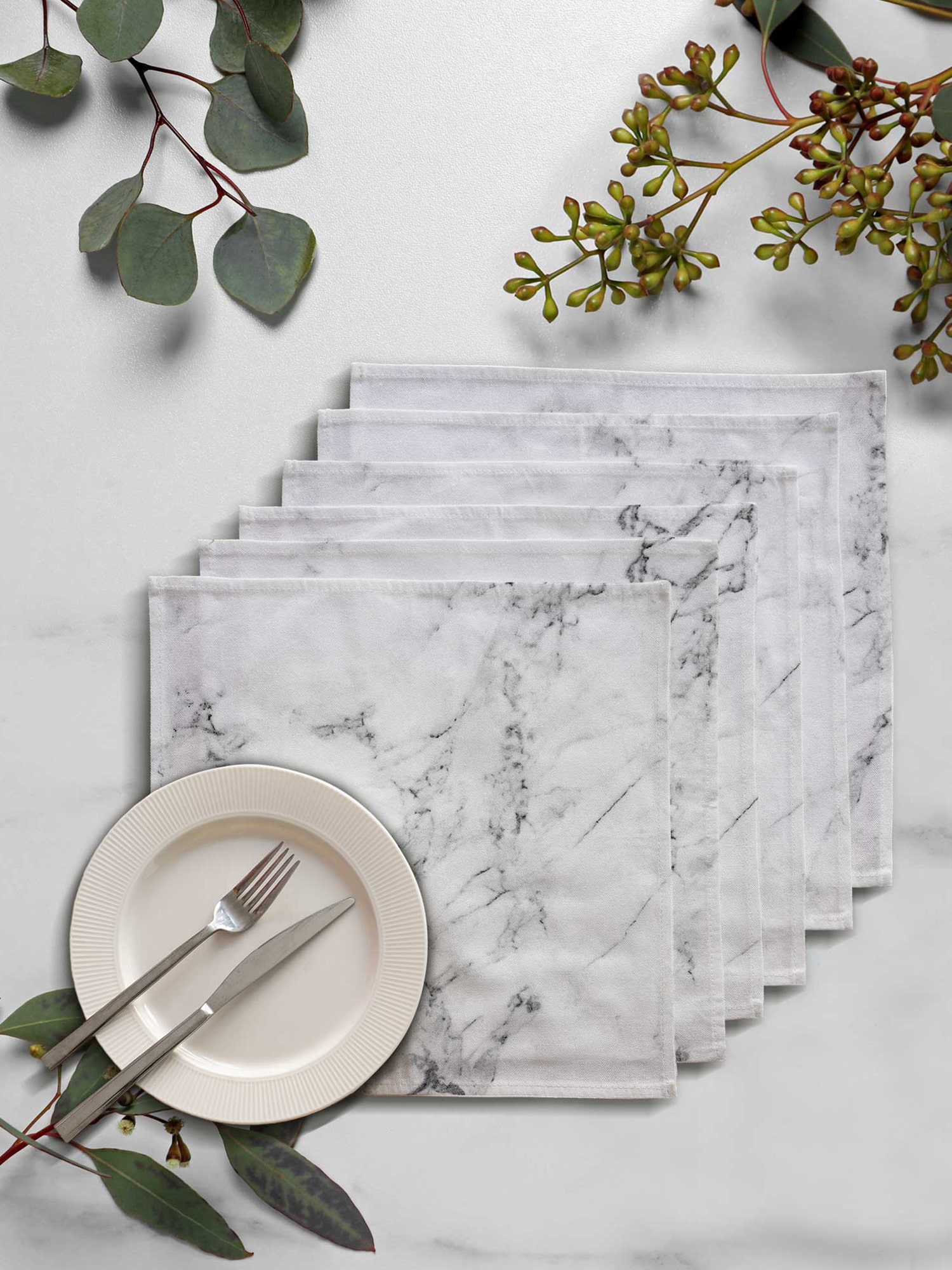 Комплект салфеток Унисон Marble 1