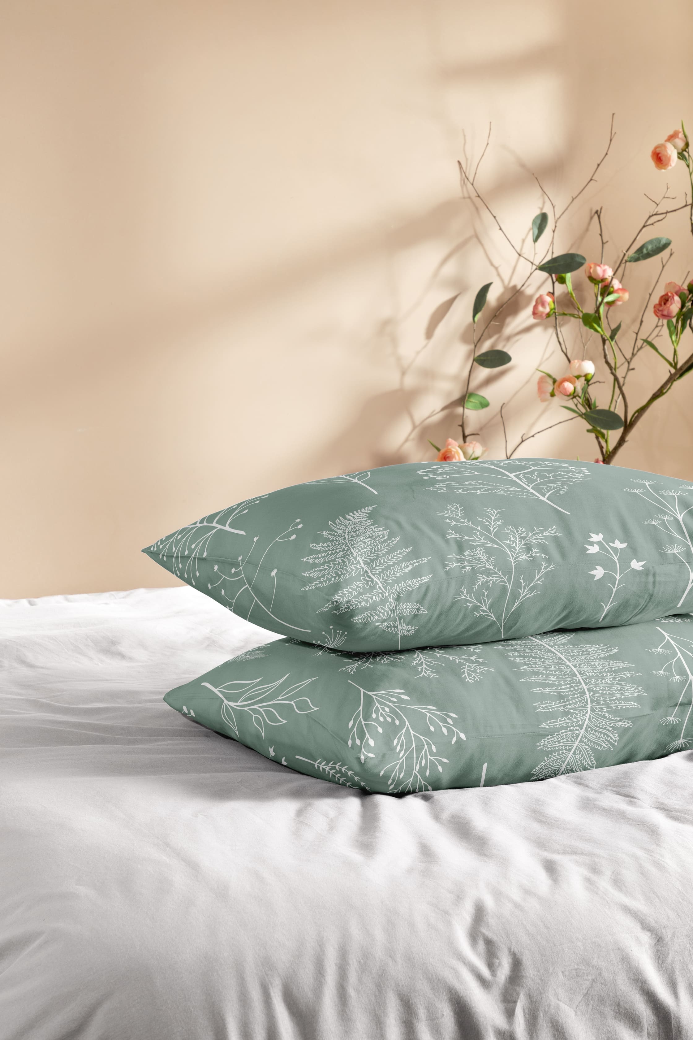 Комплект наволочек Унисон Ботанический сад Шалфей 0