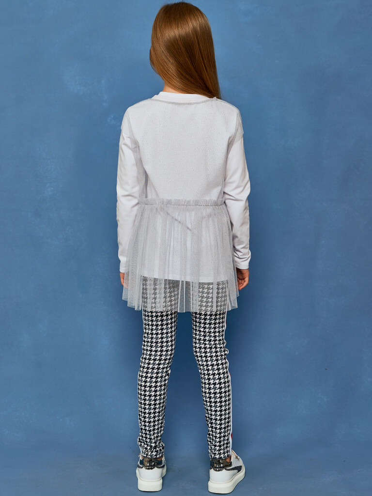 Лонгслив "5 Stars", белый, Juno 2