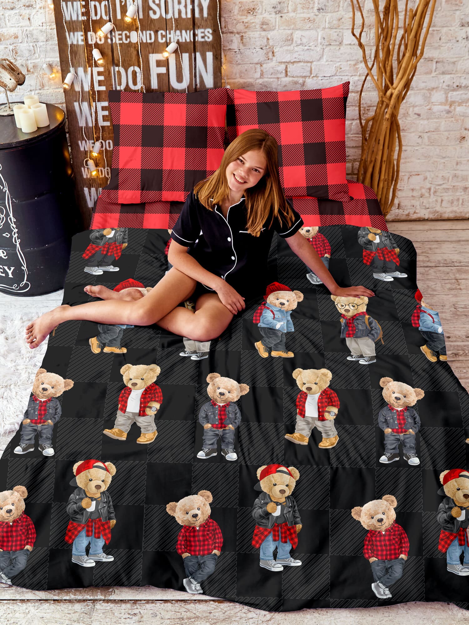 Постельное бельё Crazy Getup Мишки 0