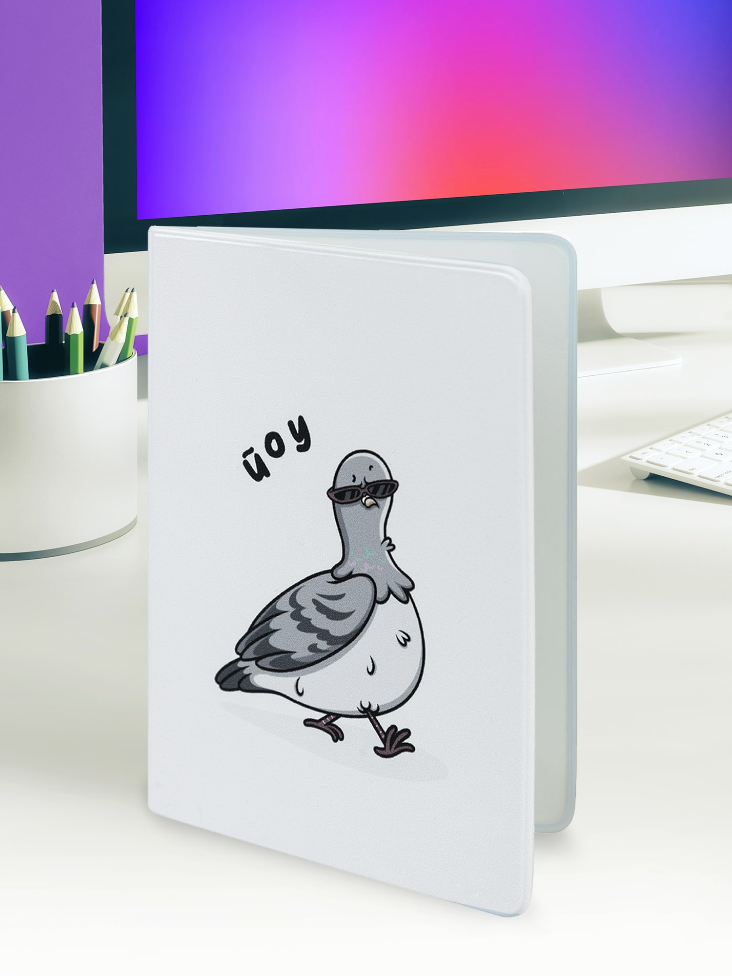 Обложка для паспорта Crazy Getup La Kurlyk 3