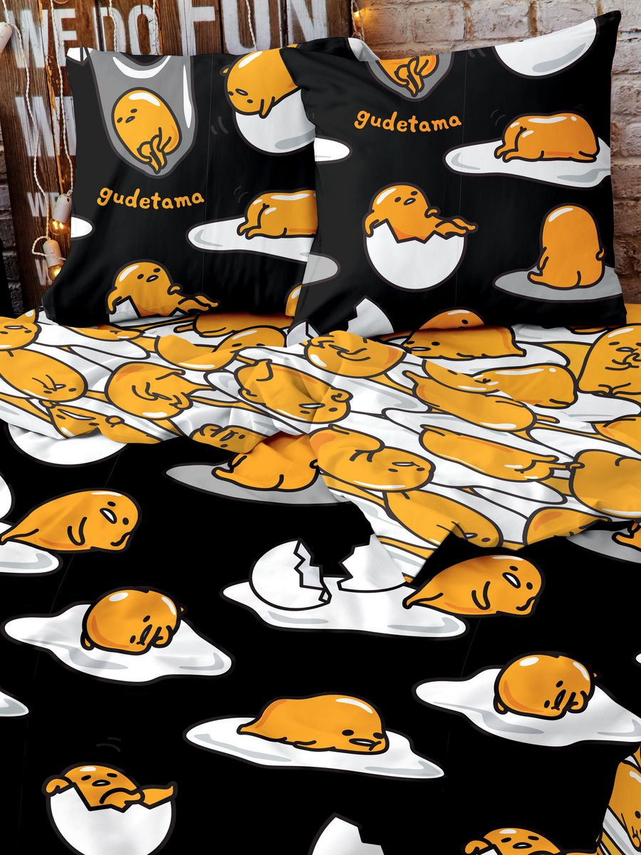 Постельное бельё Непоседа Gudetama Black 1