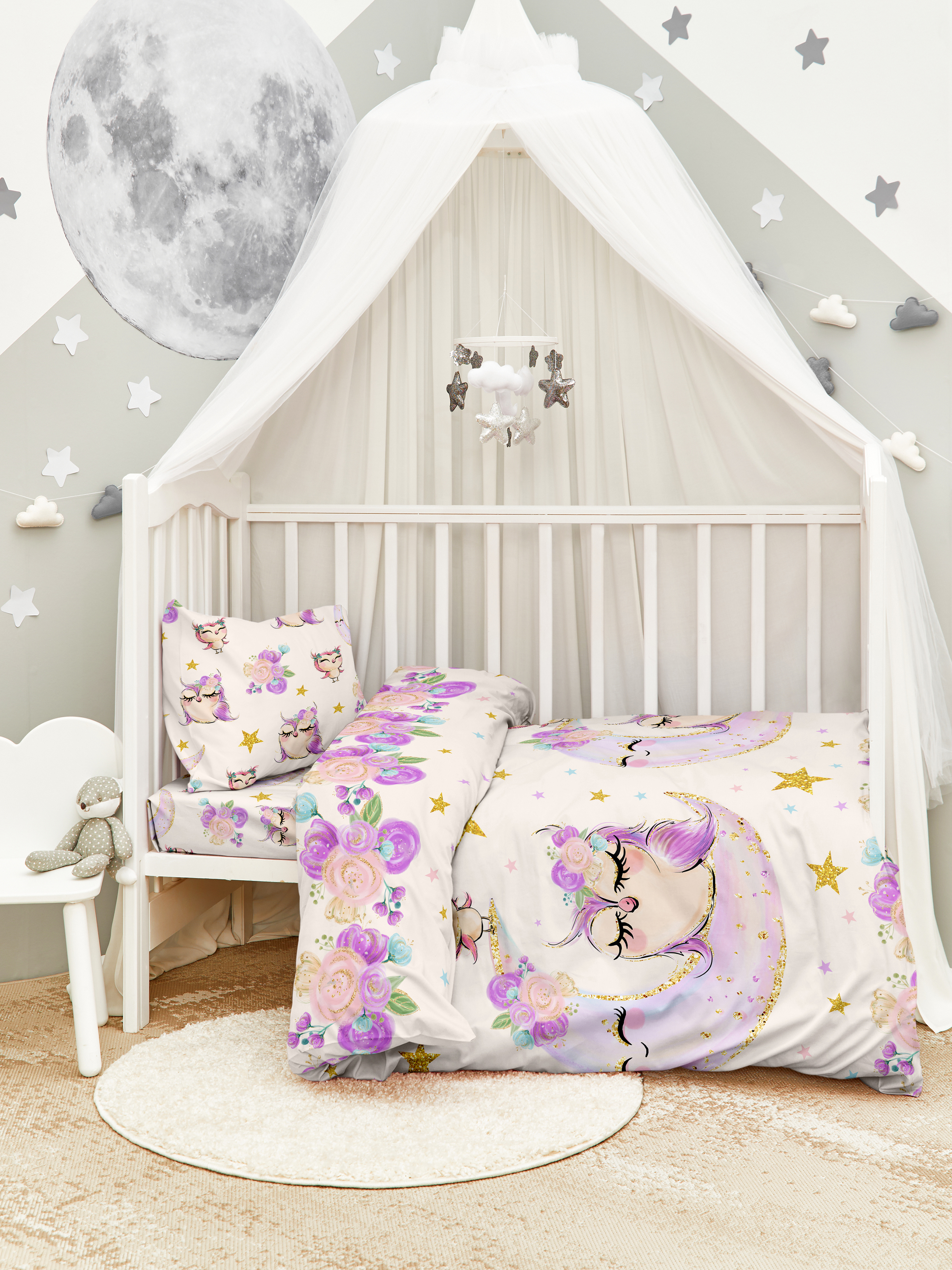 Постельное бельё Juno Owls 0