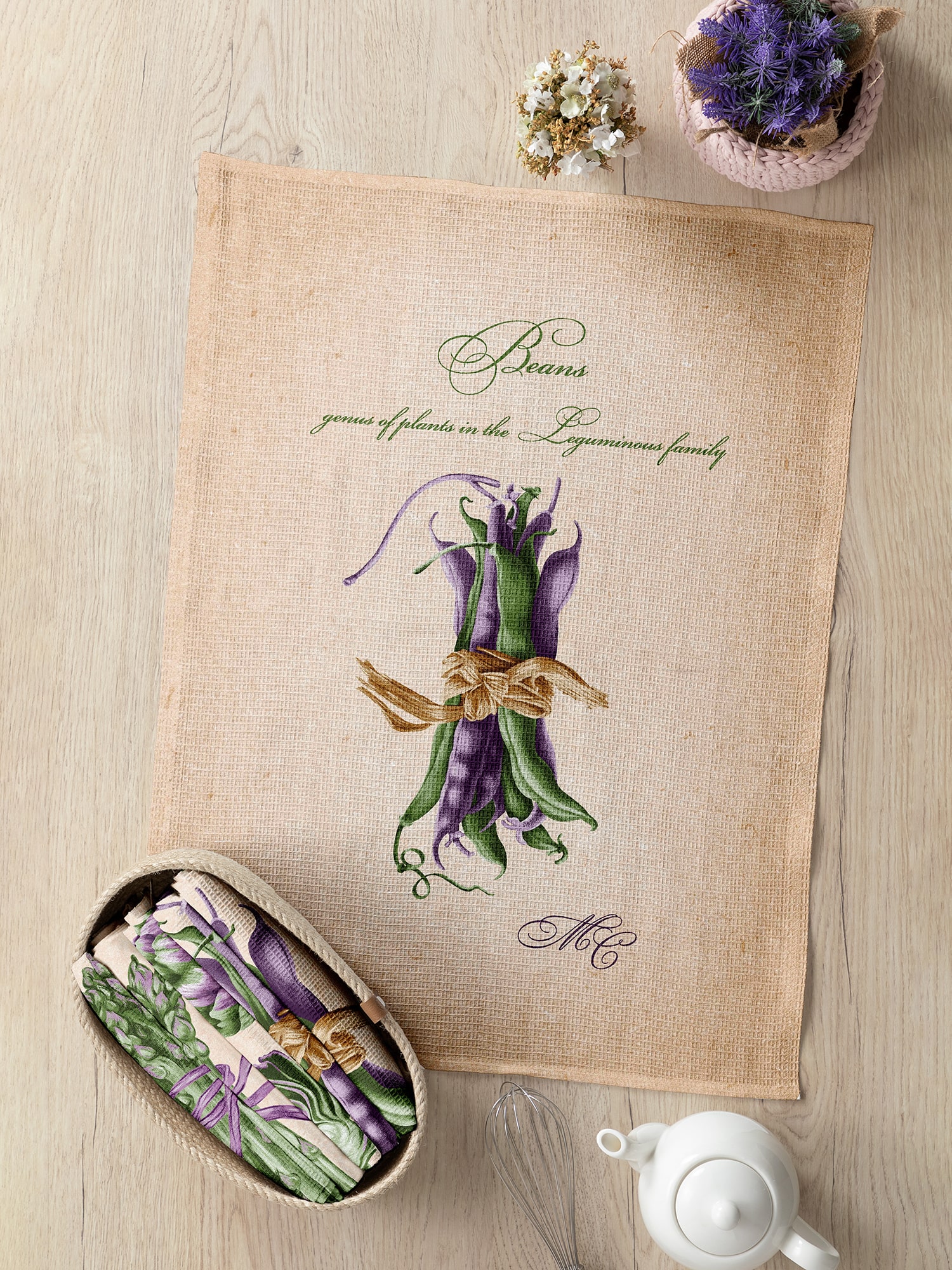 Комплект полотенец Mia Cara Asparagus 3