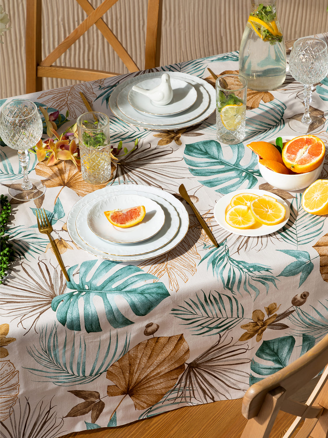 Скатерть Mia Cara Тропическая пальма 3