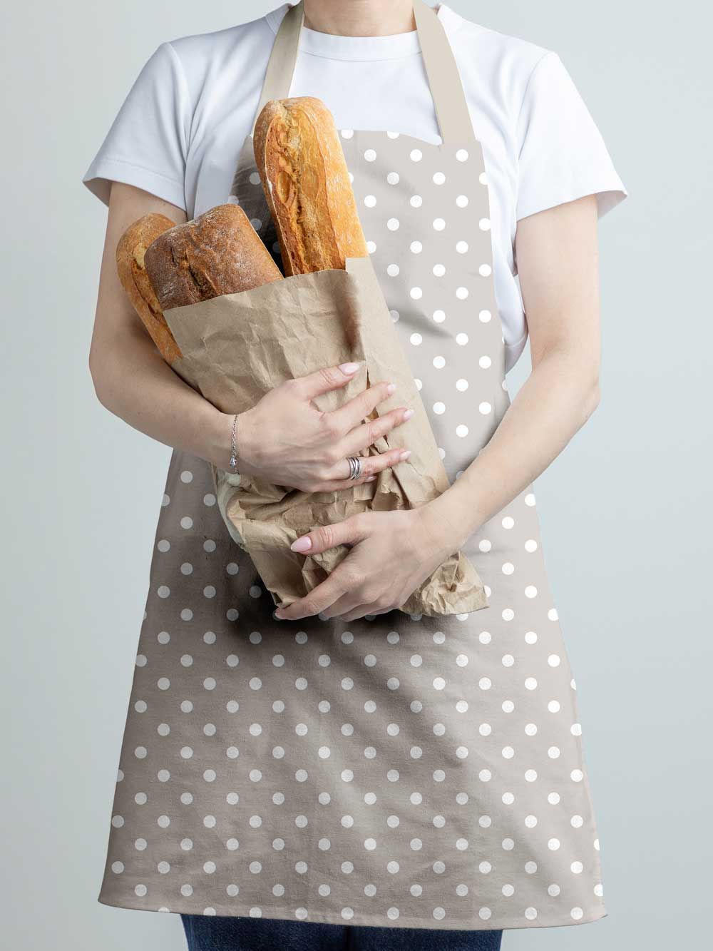 Фартук рогожка "Горох", Mia Cara 2