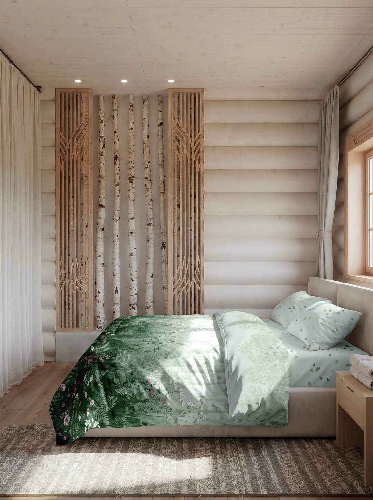 Постельное бельё Унисон Берёзовая роща 2