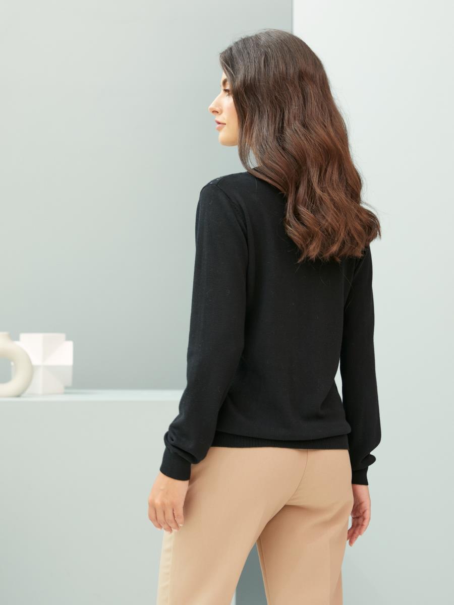 Джемпер Dark Precious Черный, BeGood 1