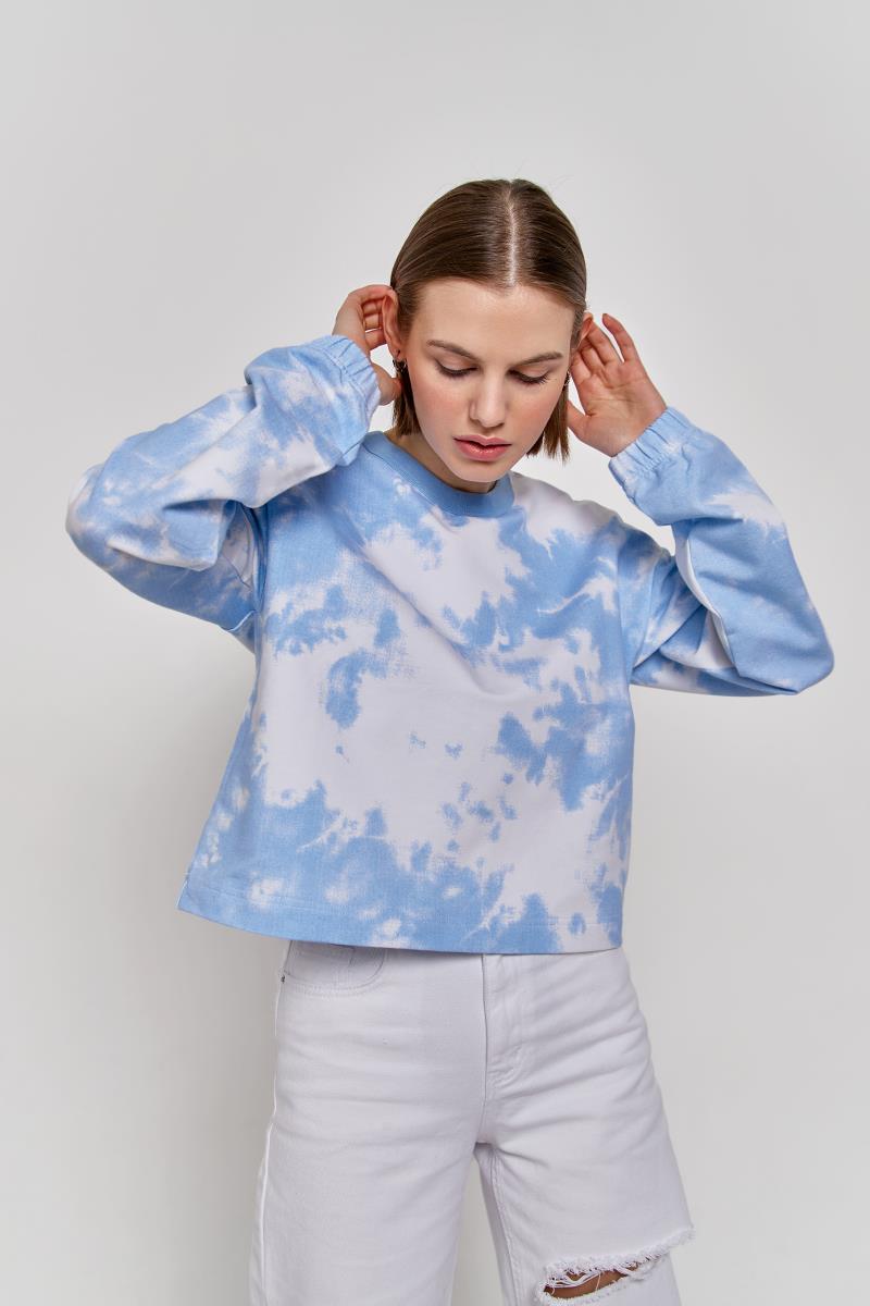 Укороченный свитшот Crazy Getup 5