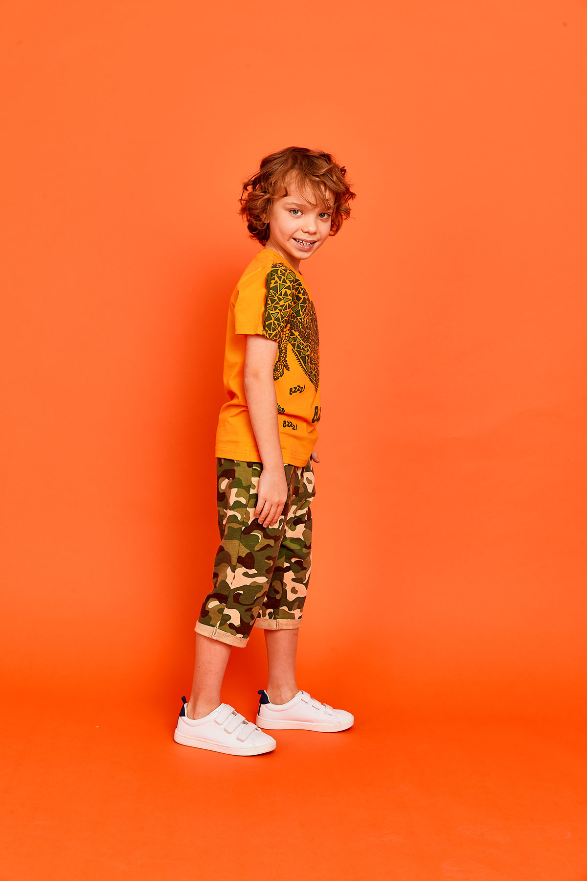 Футболка для мальчика "Chameleon", Juno 1