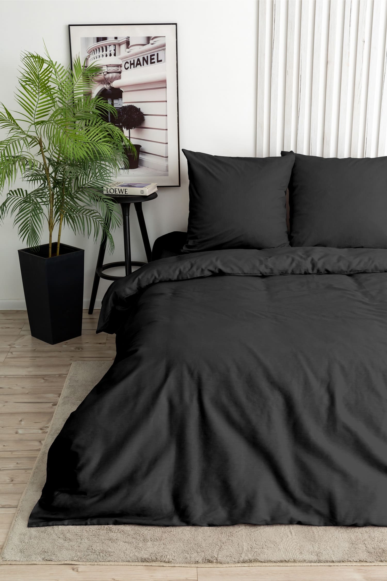 Постельное бельё Флоранс Черный 4