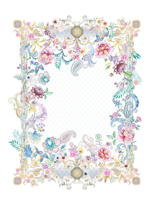 Скатерть рогожка "Камелия", Mia Cara 6