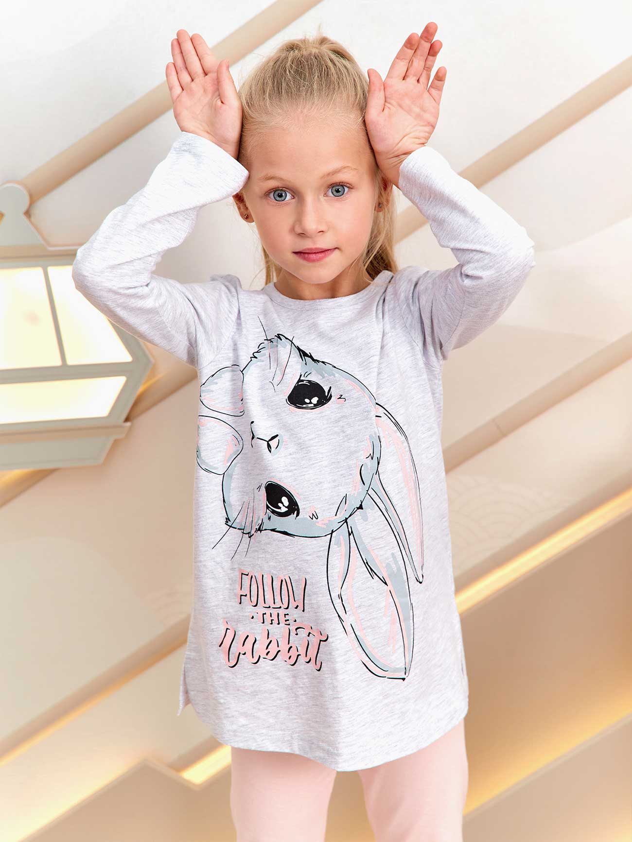 Пижама "Серый зайка", Juno 3