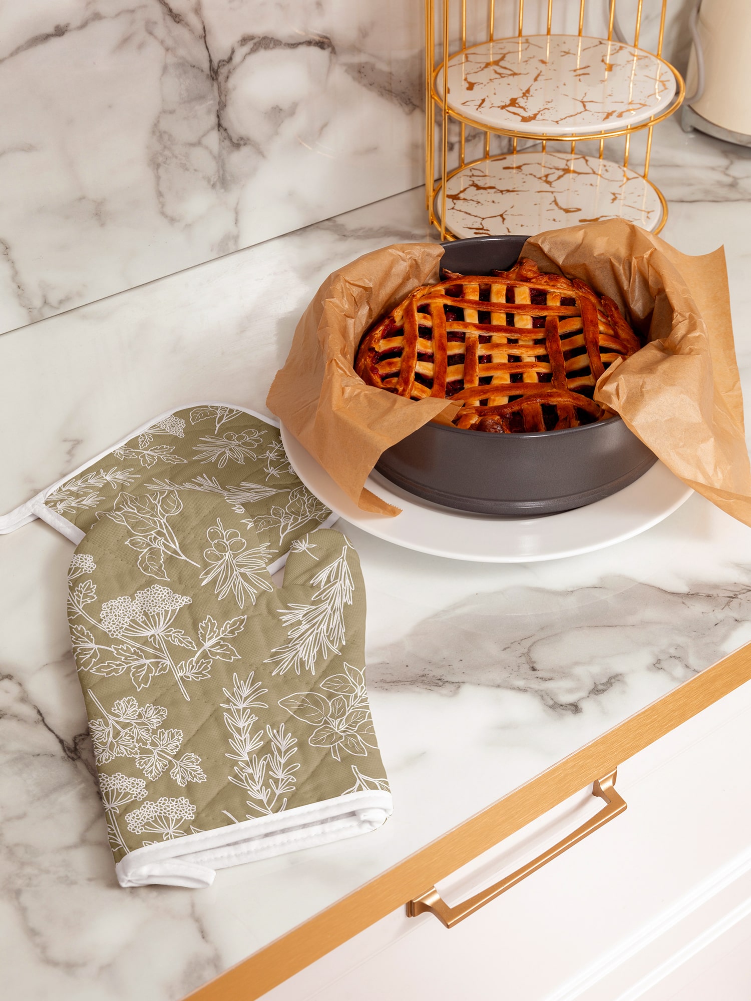 Комплект кухонный Унисон Herbarium 1