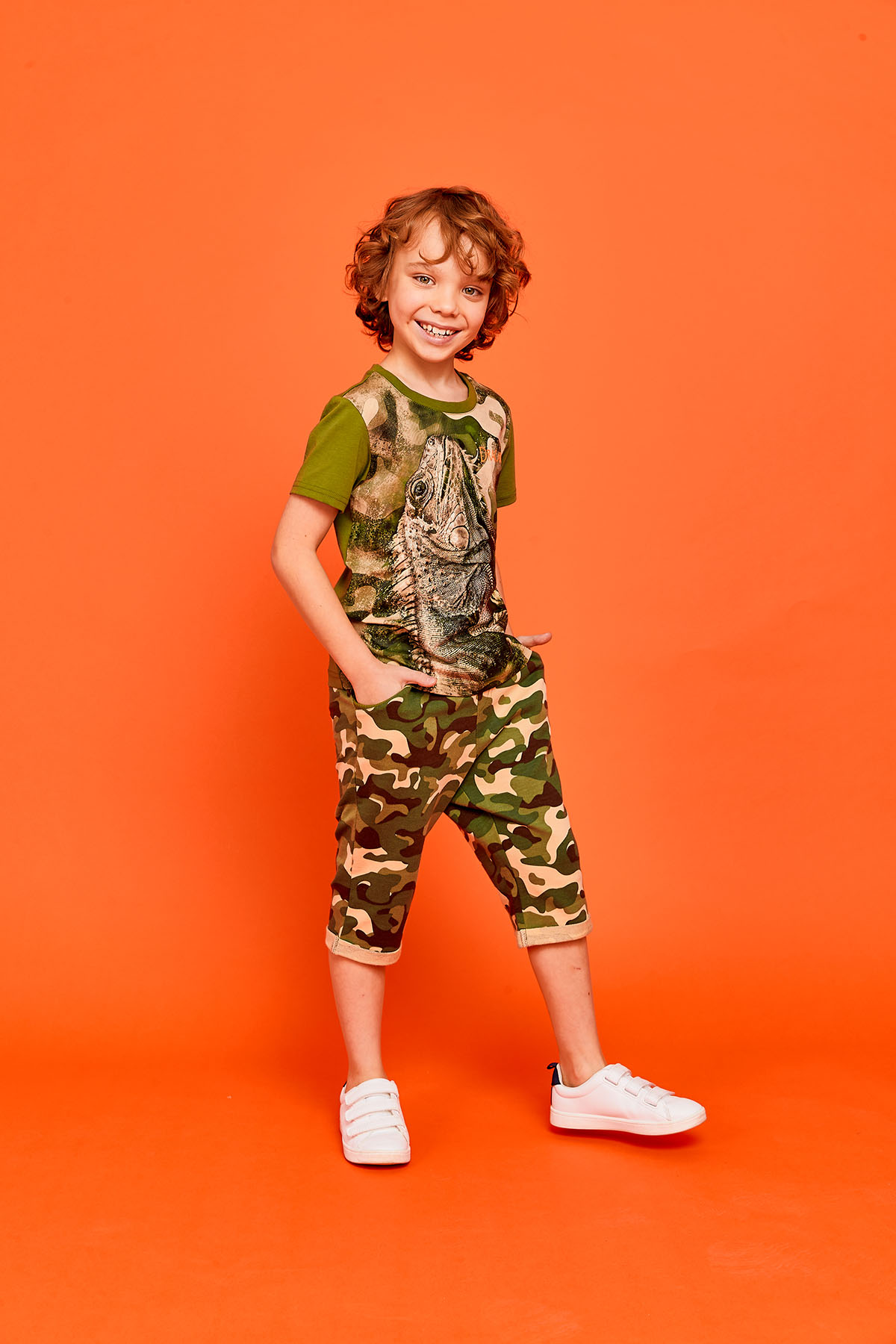 Футболка для мальчика "Chameleon", Juno 3