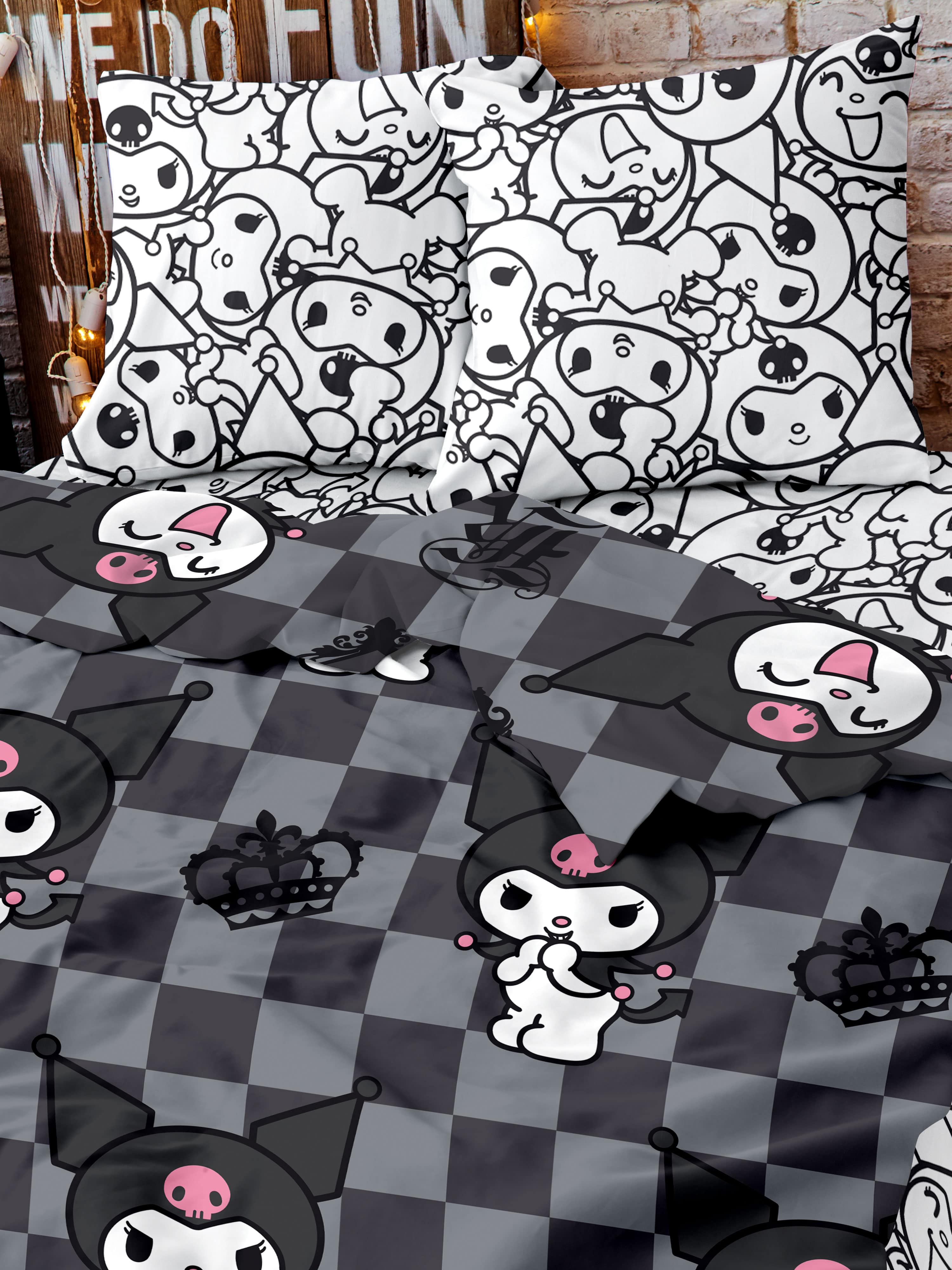 Постельное бельё Непоседа Gothic Kuromi 1