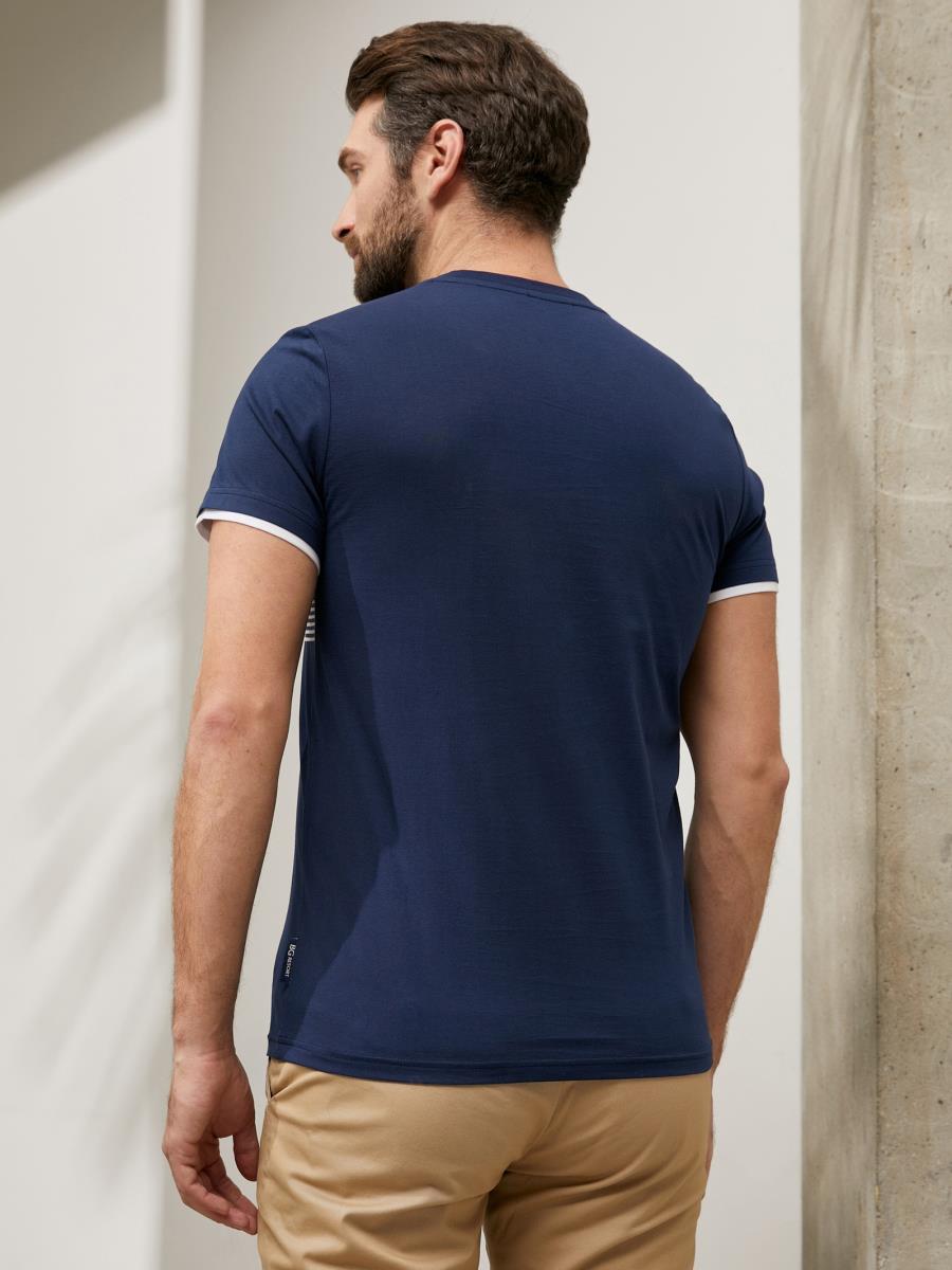 Футболка Resort Темно-синий, BeGood 1